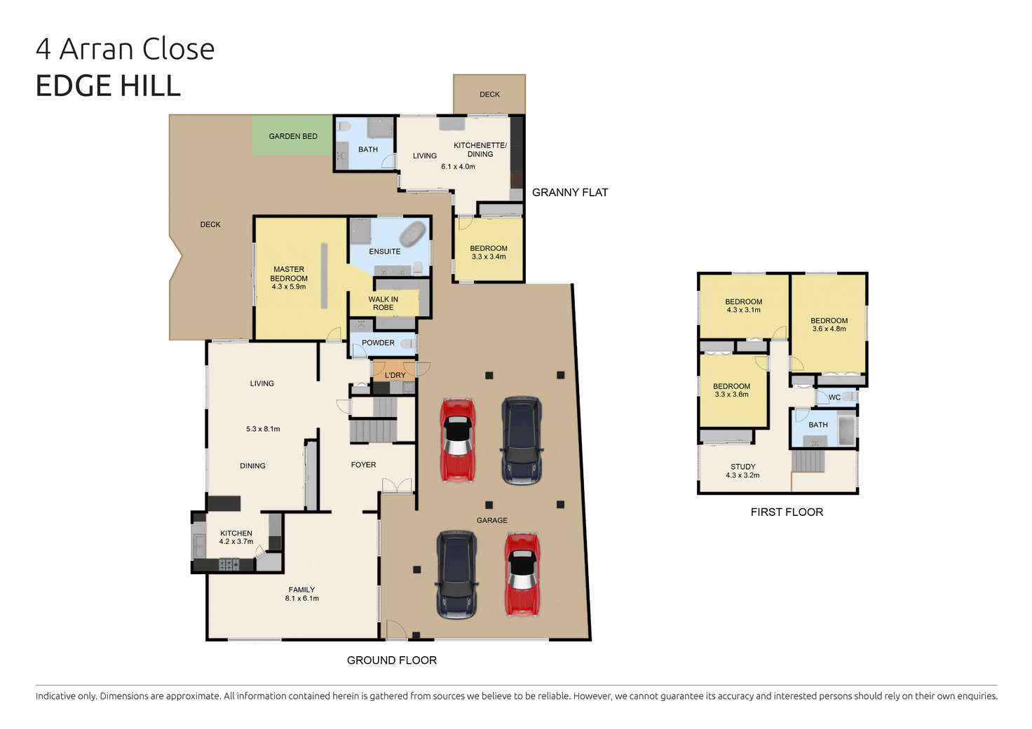 Floorplan of Homely house listing, 4 Arran Close, Edge Hill QLD 4870