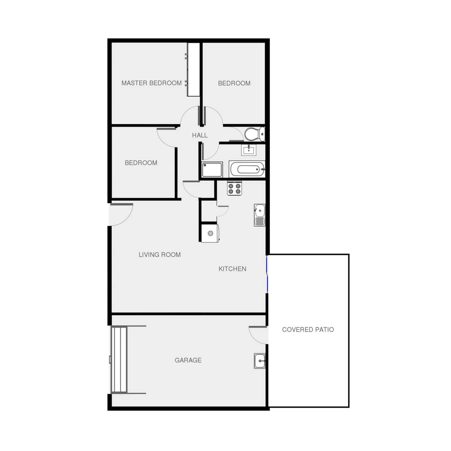 Floorplan of Homely house listing, 469 Ocean Drive, Laurieton NSW 2443