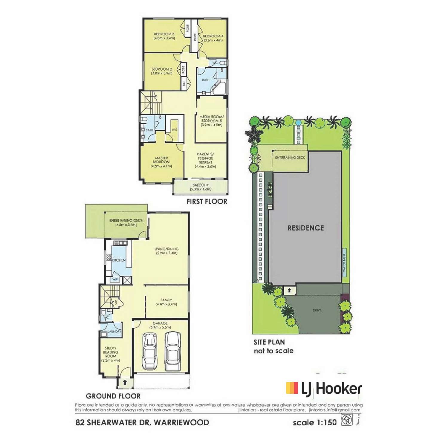 Floorplan of Homely house listing, 82 Shearwater Drive, Warriewood NSW 2102