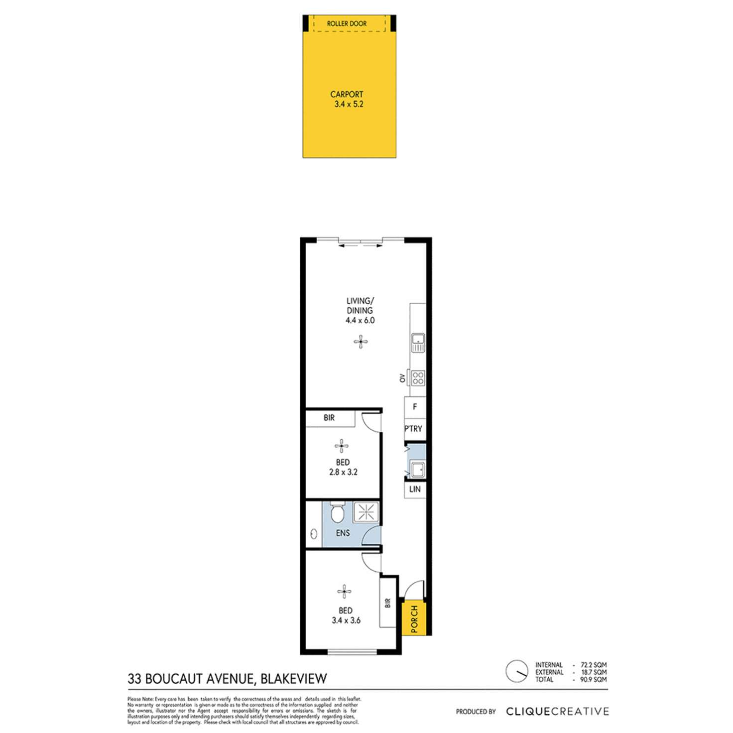 Floorplan of Homely house listing, 33 Boucaut Avenue, Blakeview SA 5114