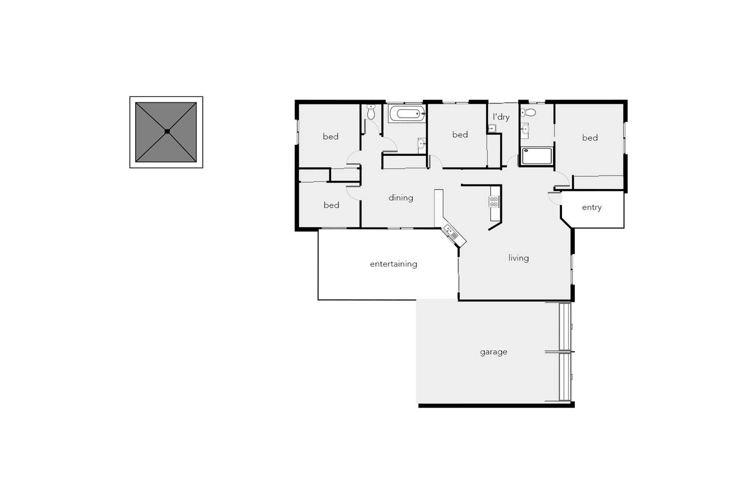 Floorplan of Homely house listing, 158 Timberlea Drive, Bentley Park QLD 4869
