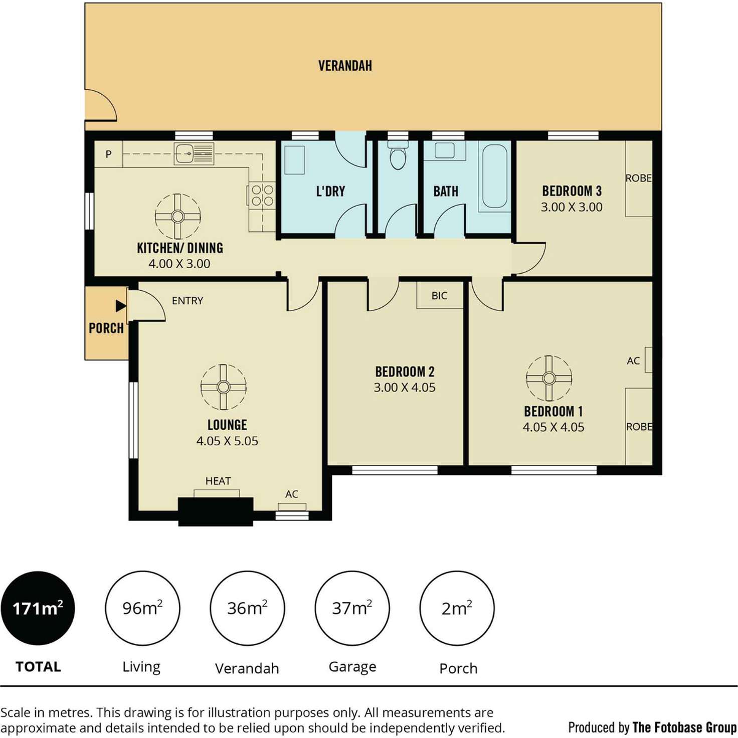 Floorplan of Homely house listing, 345 Tapleys Hill Road, Seaton SA 5023