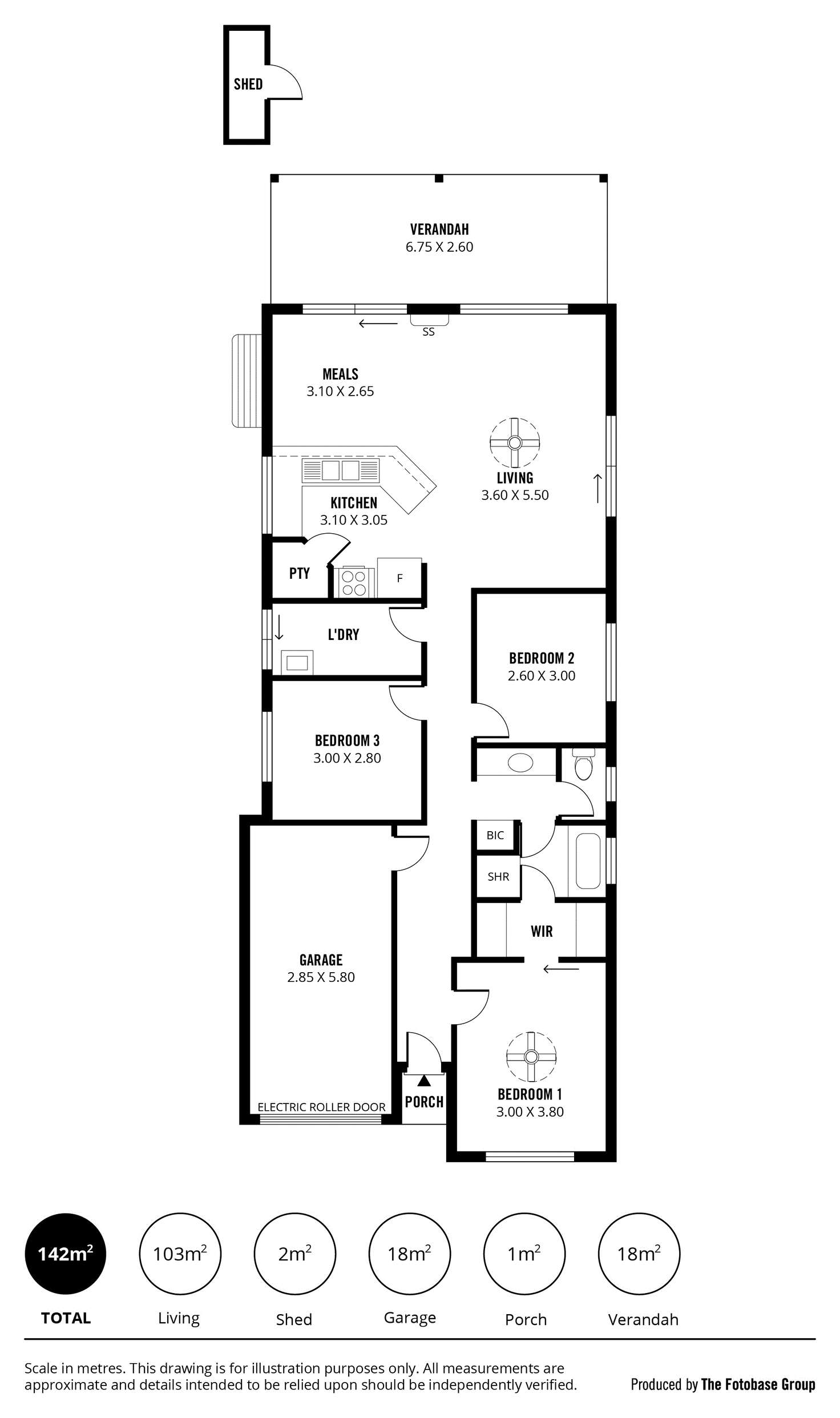 Floorplan of Homely house listing, 10 Herbig Court, Mount Barker SA 5251