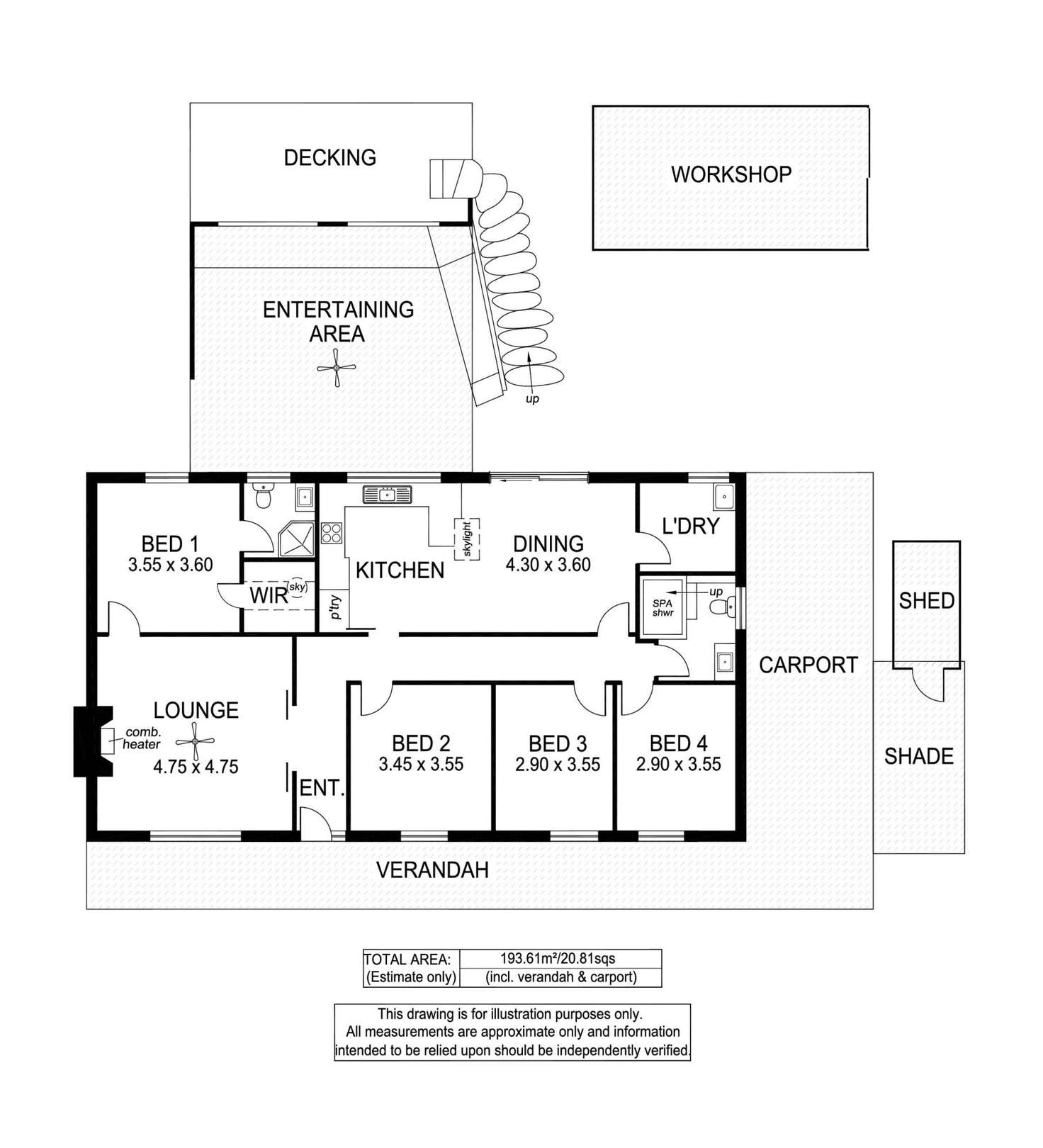 Floorplan of Homely house listing, 11 Walsh Court, Coromandel Valley SA 5051