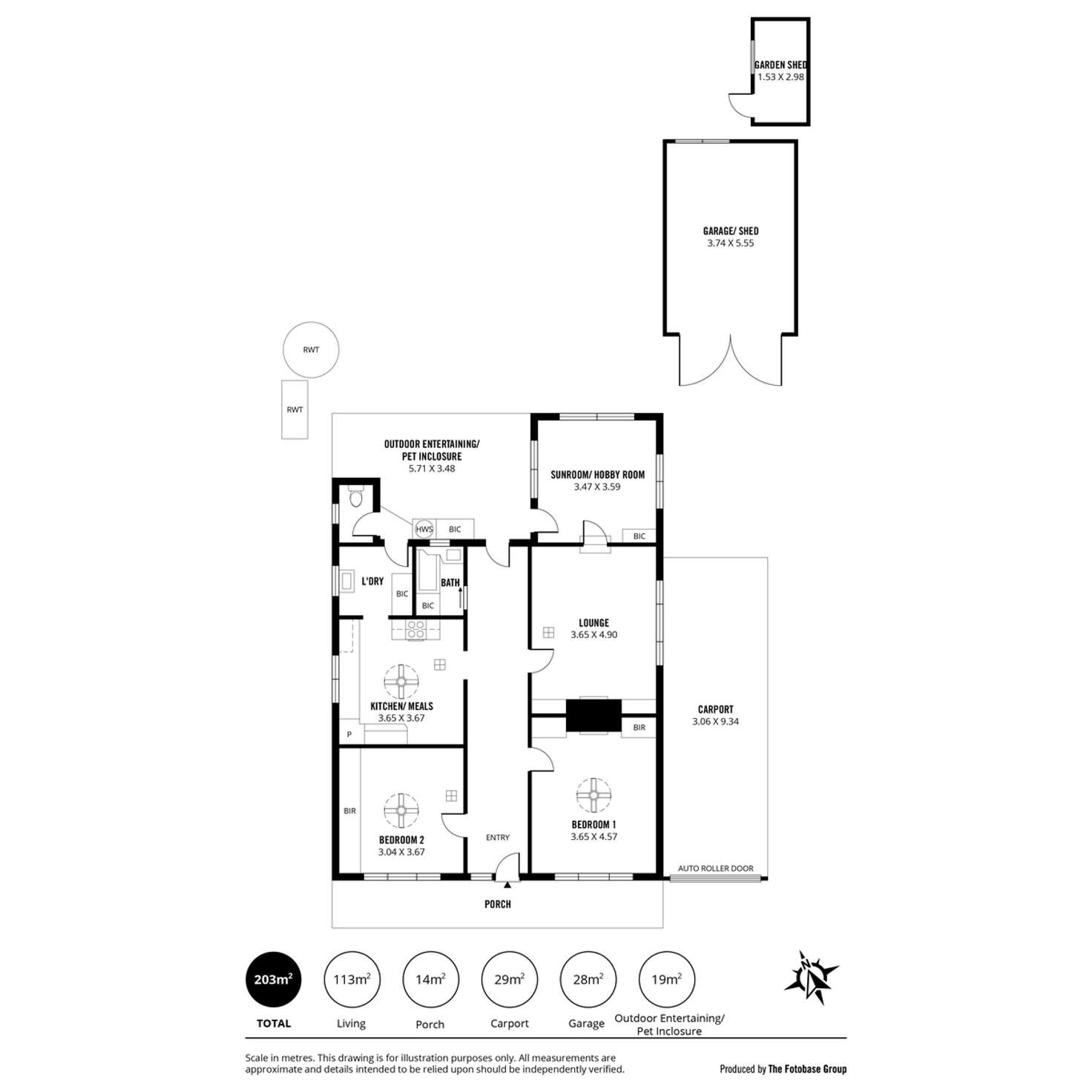 Floorplan of Homely house listing, 5 Windsor Avenue, Colonel Light Gardens SA 5041