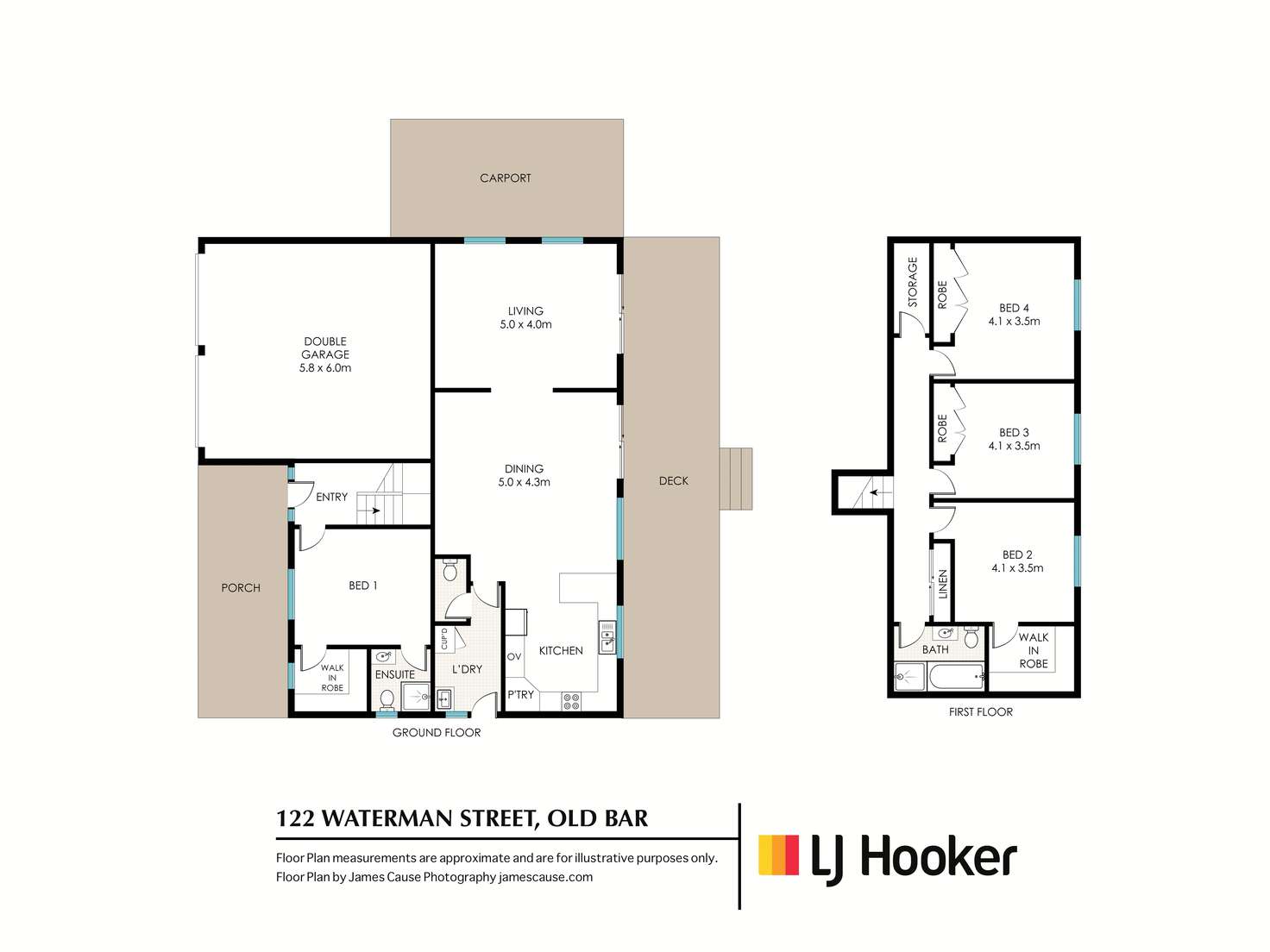 Floorplan of Homely house listing, 122 Waterman Street, Old Bar NSW 2430