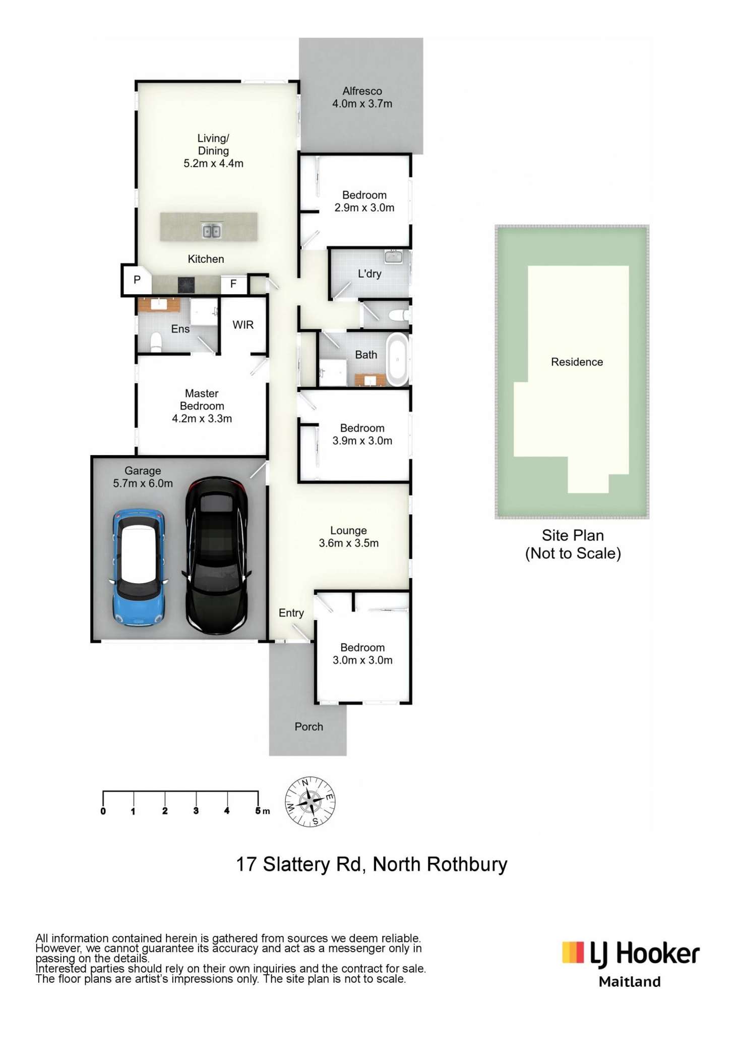 Floorplan of Homely house listing, 17 Slattery Road, North Rothbury NSW 2335