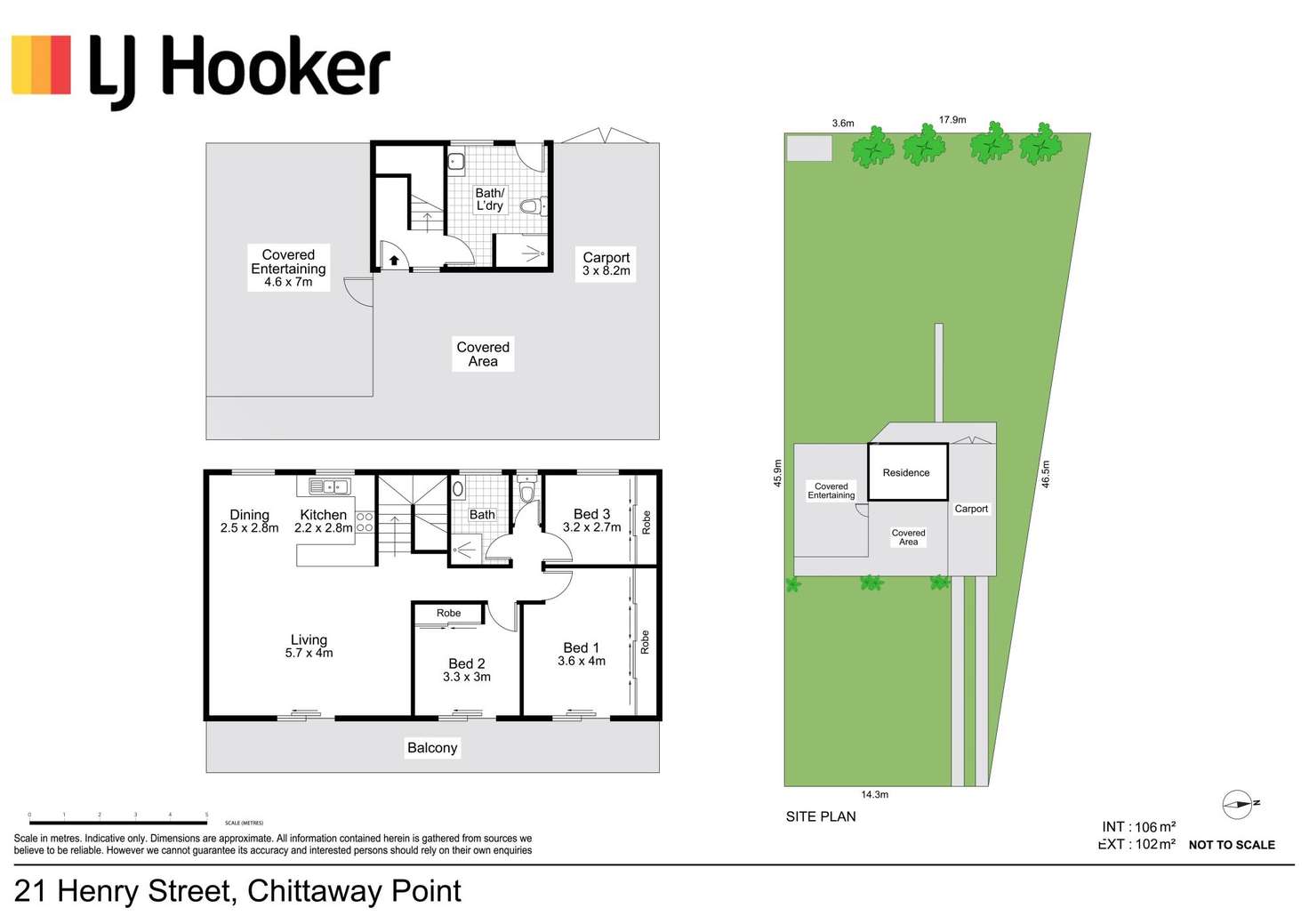 Floorplan of Homely house listing, 21 Henry Street, Chittaway Point NSW 2261