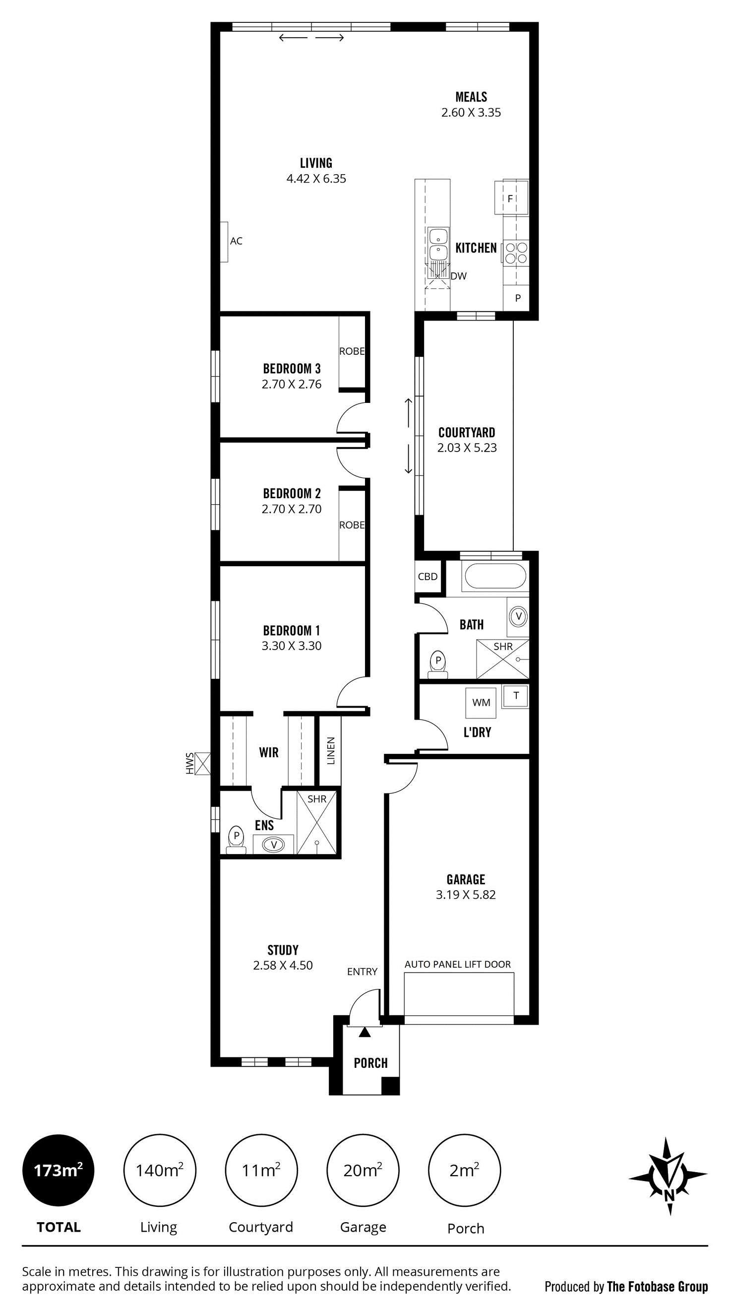 Floorplan of Homely house listing, 1/49 Bluestone Drive, Mount Barker SA 5251