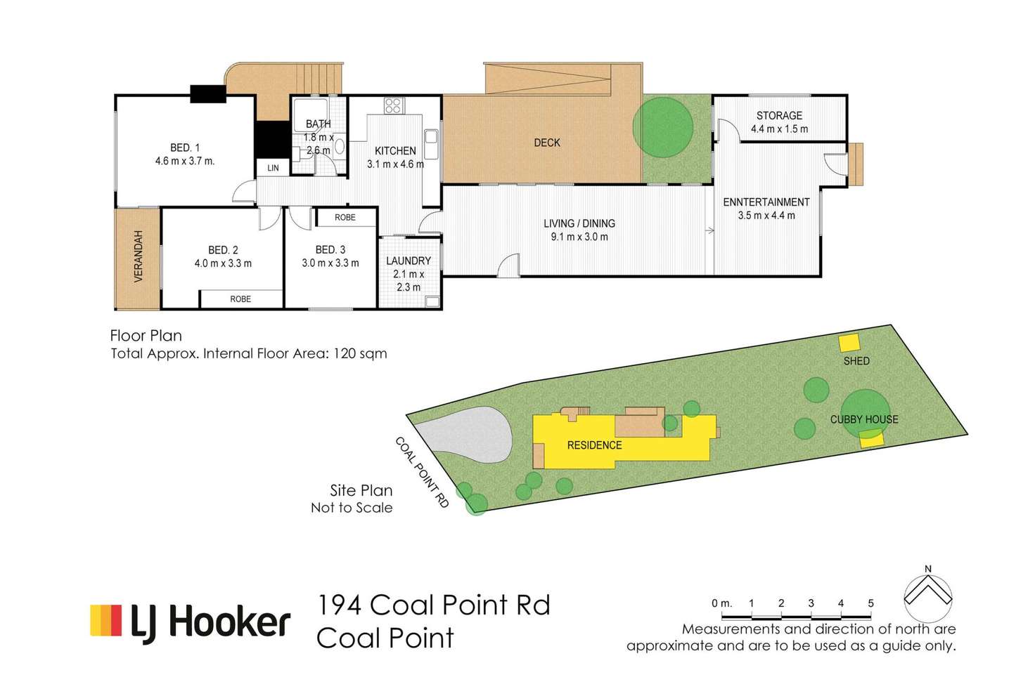 Floorplan of Homely house listing, 194 Coal Point Road, Coal Point NSW 2283