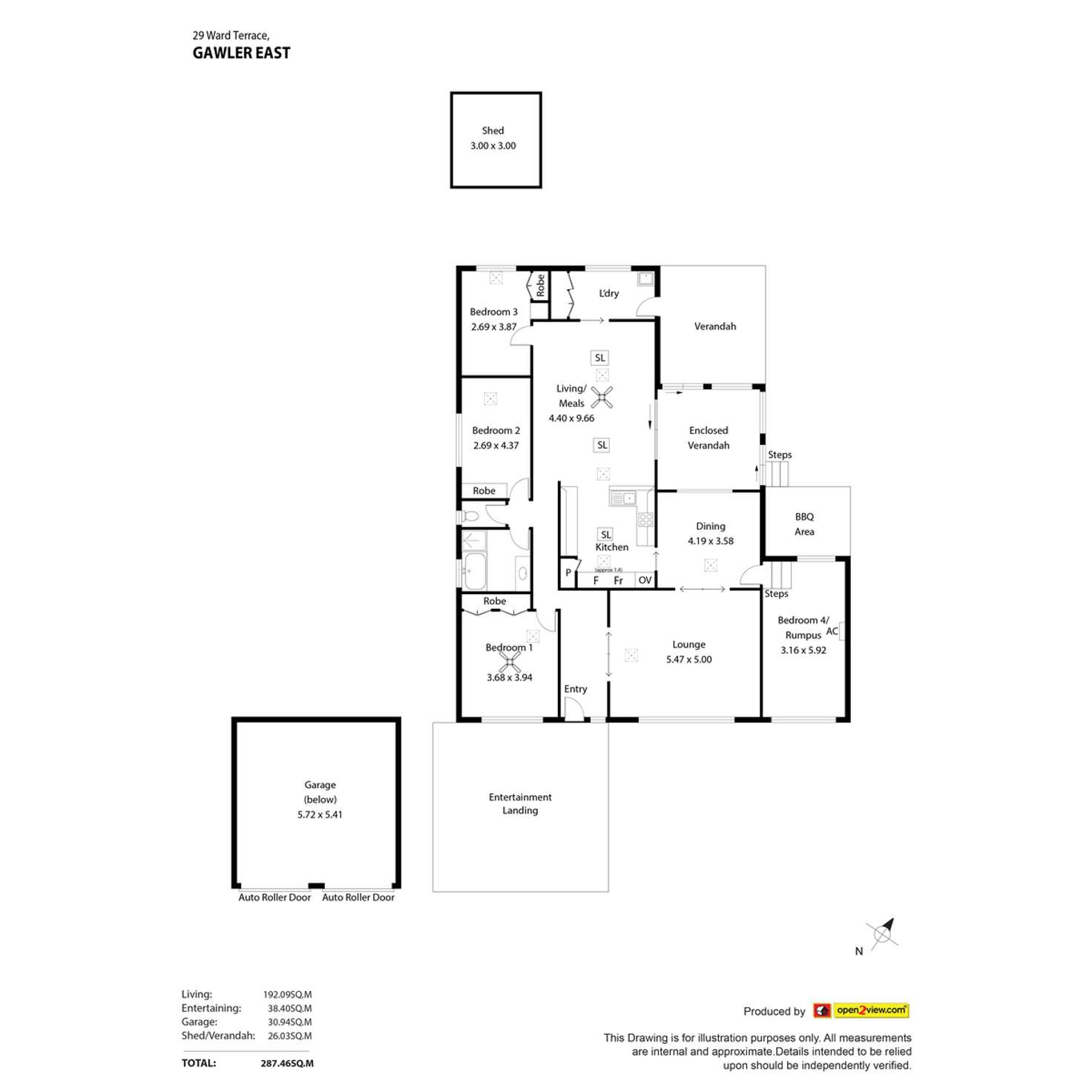 Floorplan of Homely house listing, 29 Ward Terrace, Gawler East SA 5118