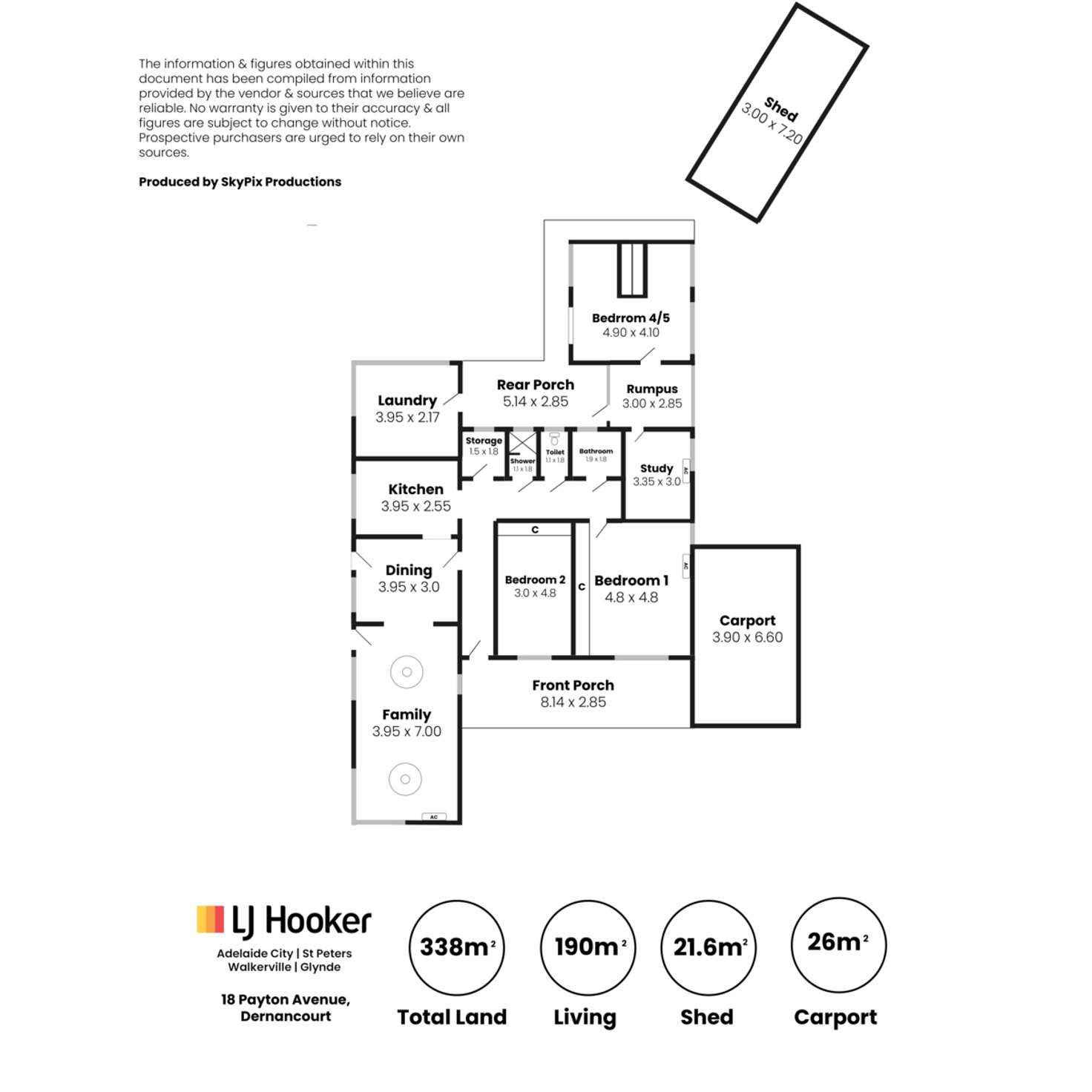 Floorplan of Homely house listing, 18 Payton Avenue, Dernancourt SA 5075