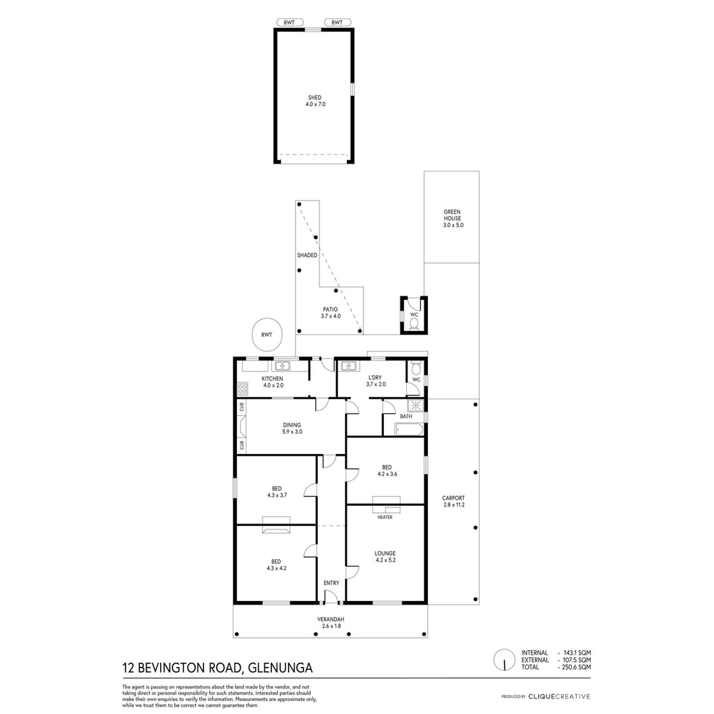 Floorplan of Homely house listing, 12 Bevington Road, Glenunga SA 5064