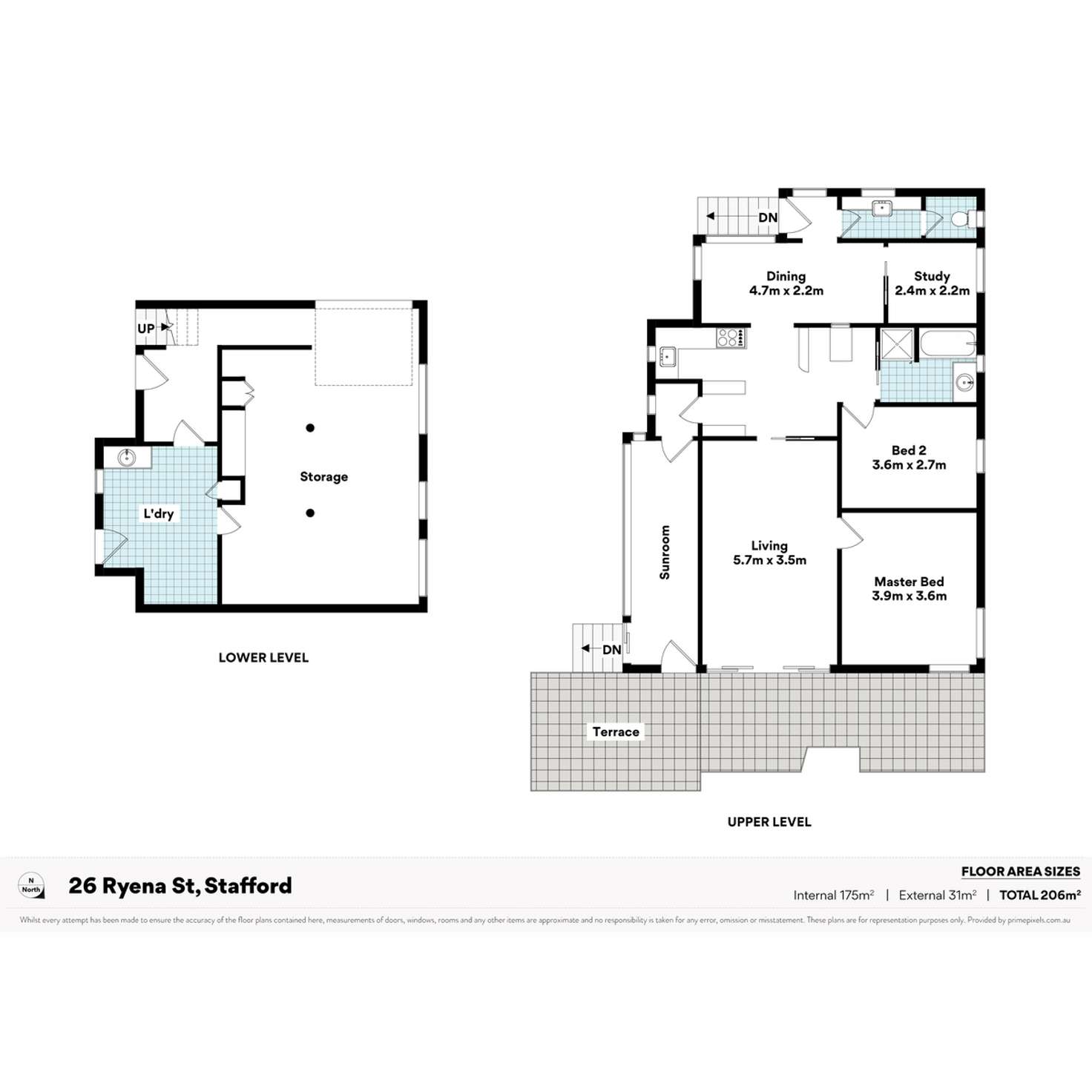 Floorplan of Homely house listing, 26 Ryena Street, Stafford QLD 4053