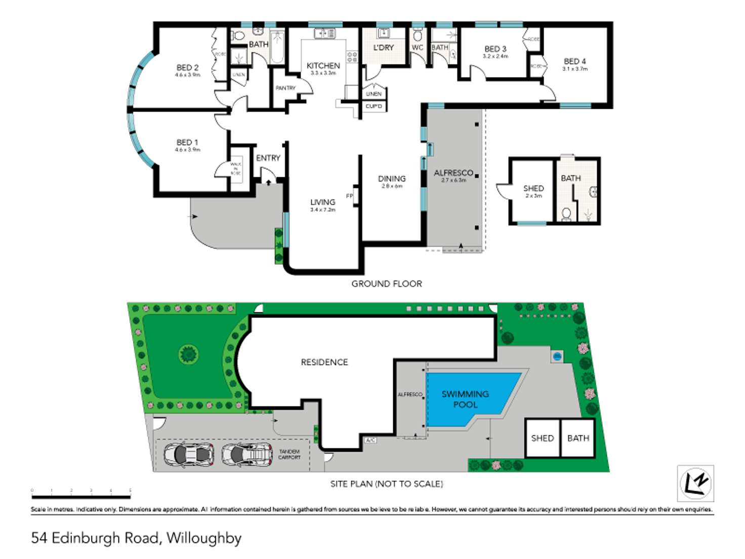 Floorplan of Homely house listing, 54 Edinburgh Road, Willoughby NSW 2068