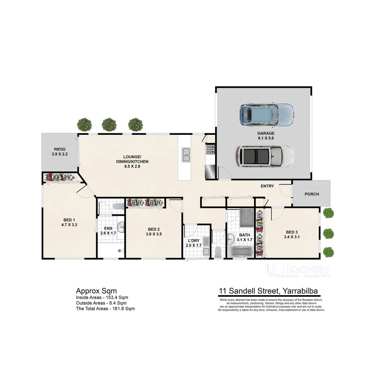 Floorplan of Homely house listing, 11 Sandell Street, Yarrabilba QLD 4207