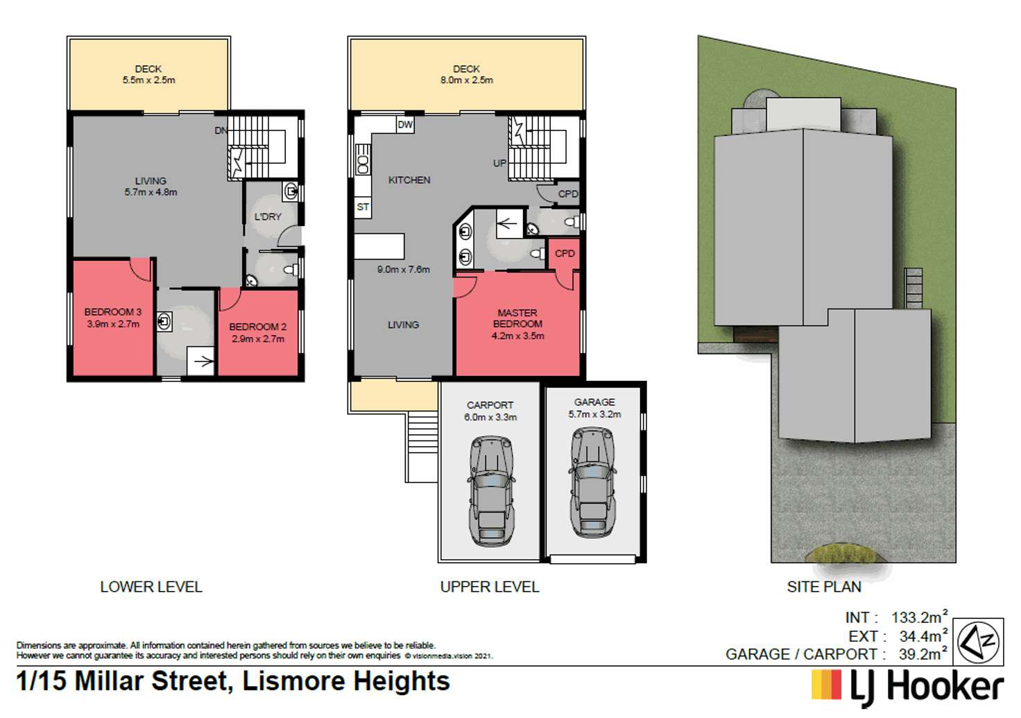 Floorplan of Homely house listing, 1/15 Millar Street, Goonellabah NSW 2480