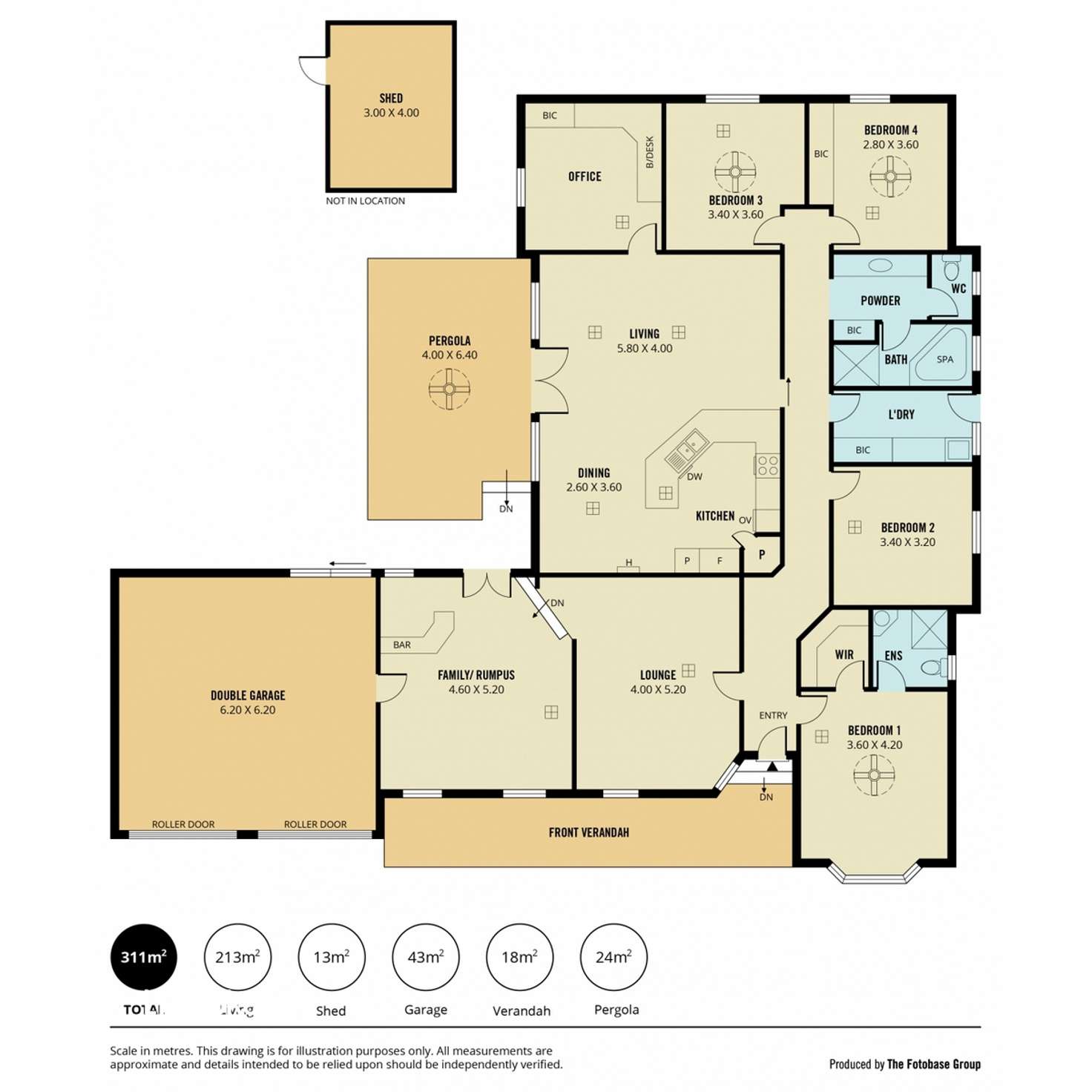 Floorplan of Homely house listing, 11 Maxlay Road, Modbury Heights SA 5092