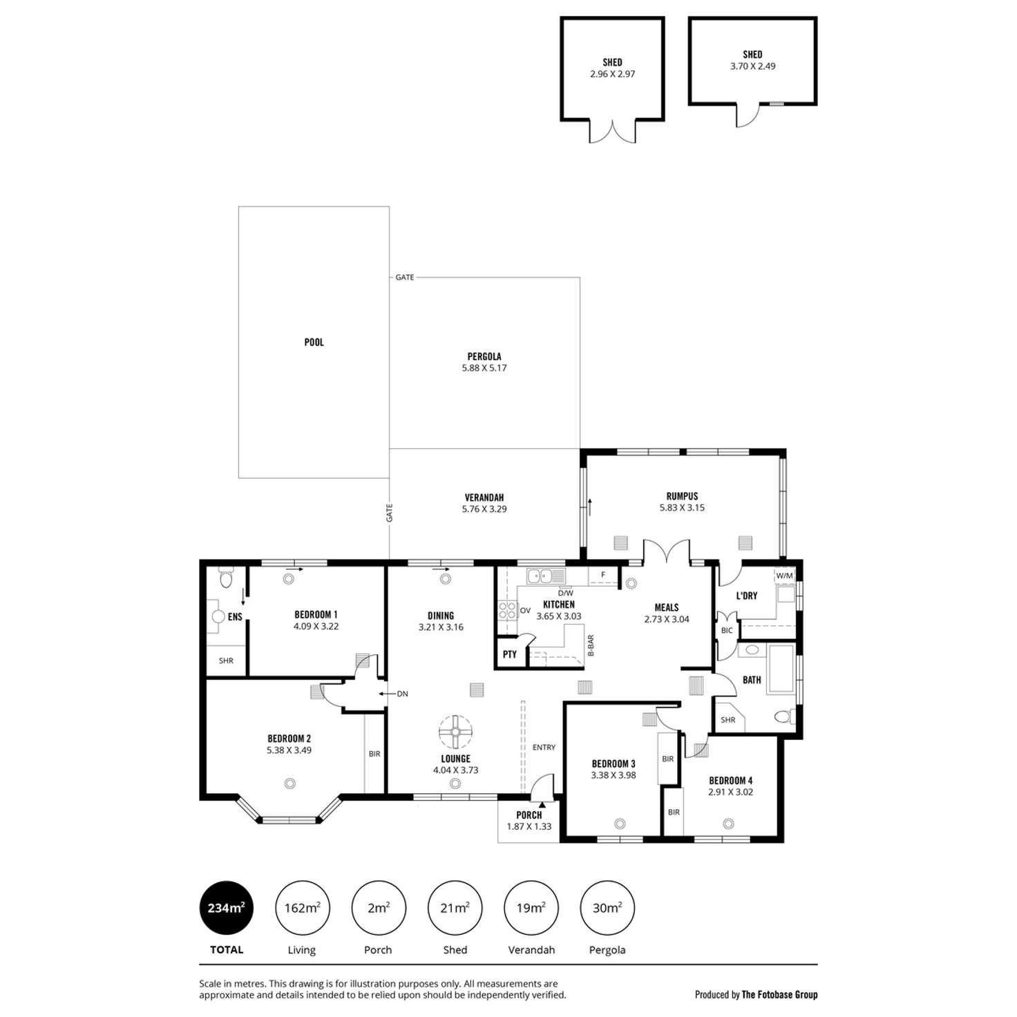 Floorplan of Homely house listing, 6 Summit Street, Surrey Downs SA 5126