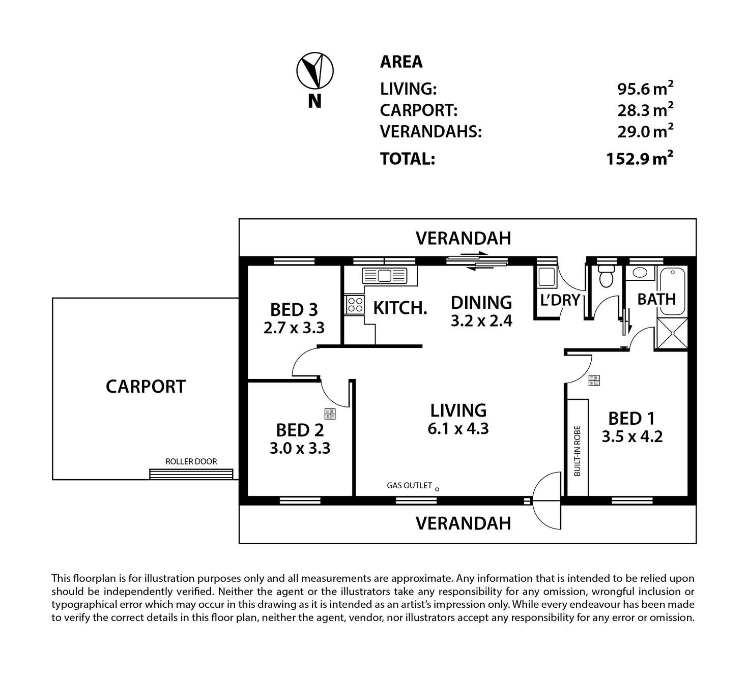 Floorplan of Homely house listing, 1/5A Victoria Road, Mount Barker SA 5251