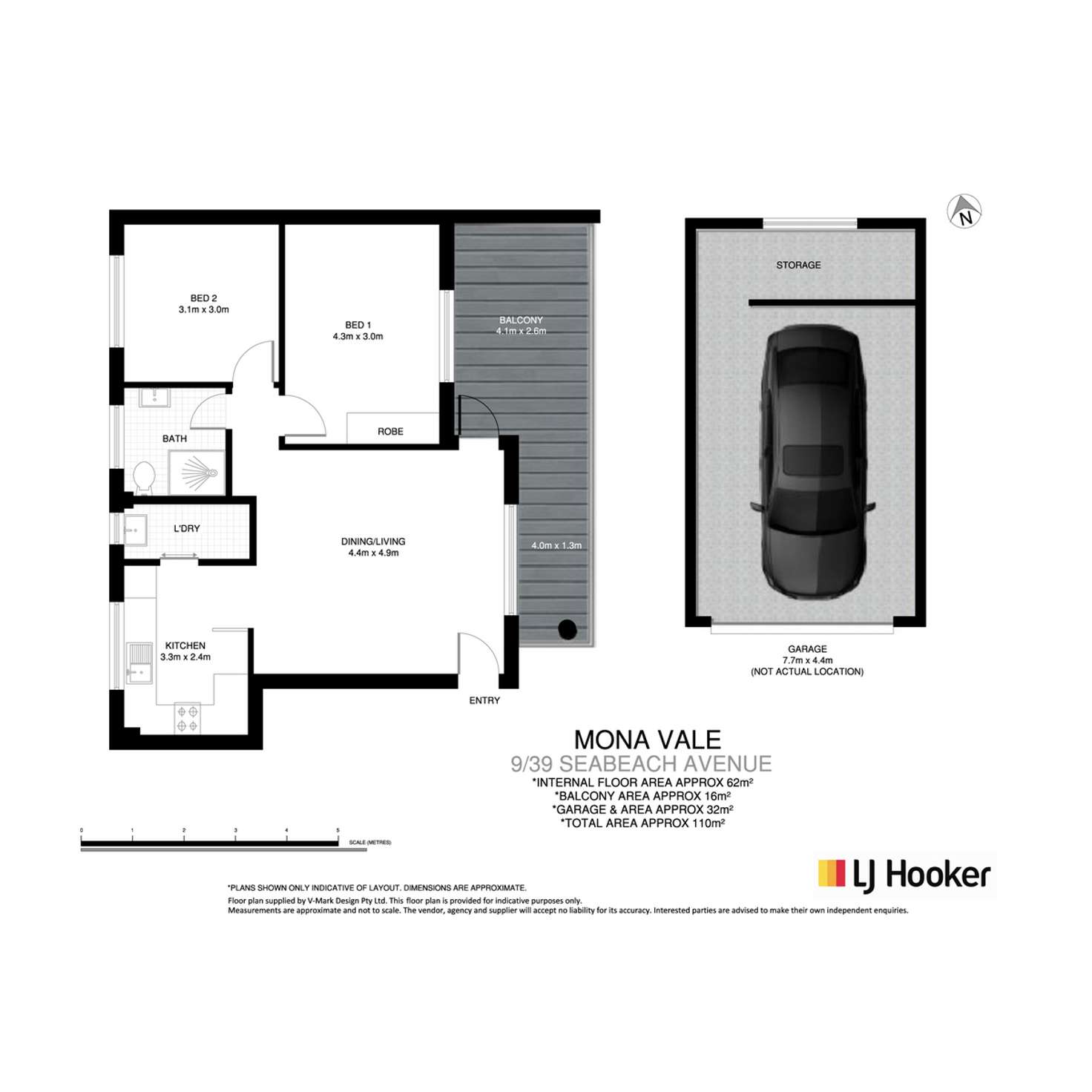 Floorplan of Homely unit listing, 9/39 Seabeach Avenue, Mona Vale NSW 2103