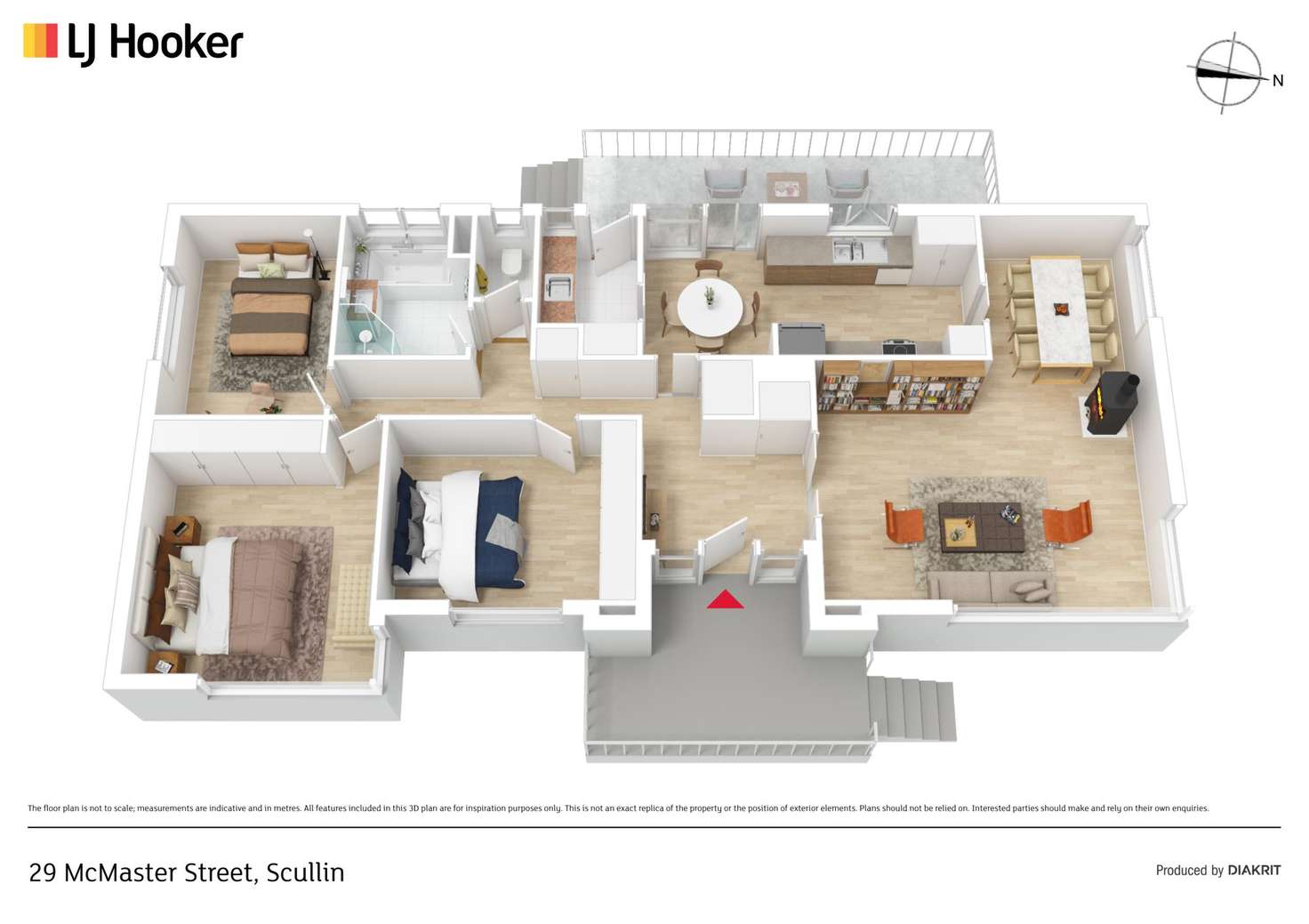 Floorplan of Homely house listing, 29 McMaster Street, Scullin ACT 2614