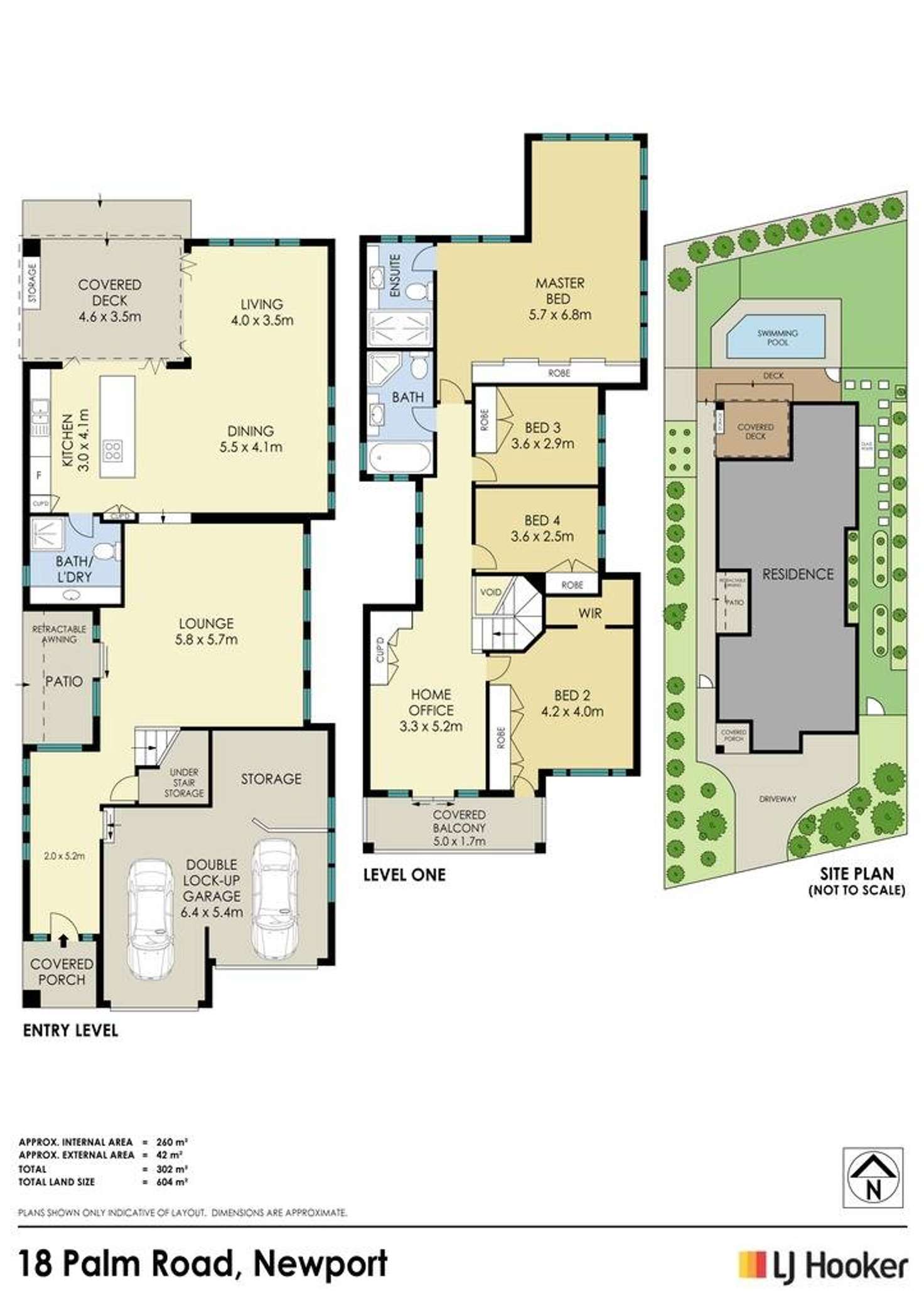 Floorplan of Homely house listing, 18 Palm Road, Newport NSW 2106