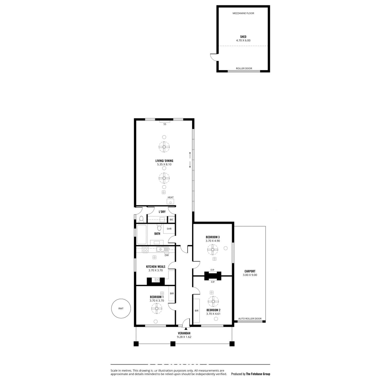 Floorplan of Homely house listing, 2 Dinwoodie Avenue, Clarence Gardens SA 5039