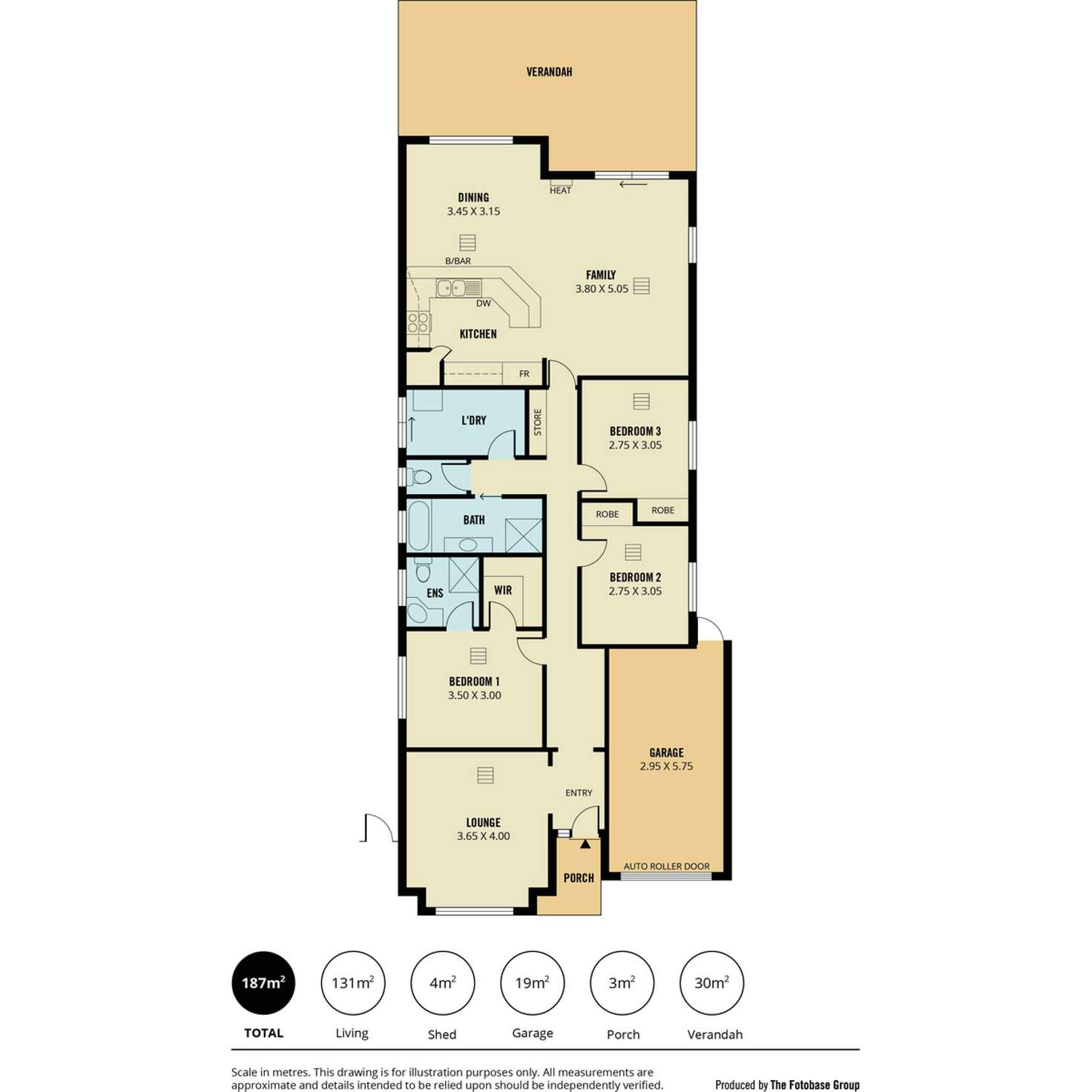 Floorplan of Homely house listing, 32A Warren Road, Para Hills West SA 5096