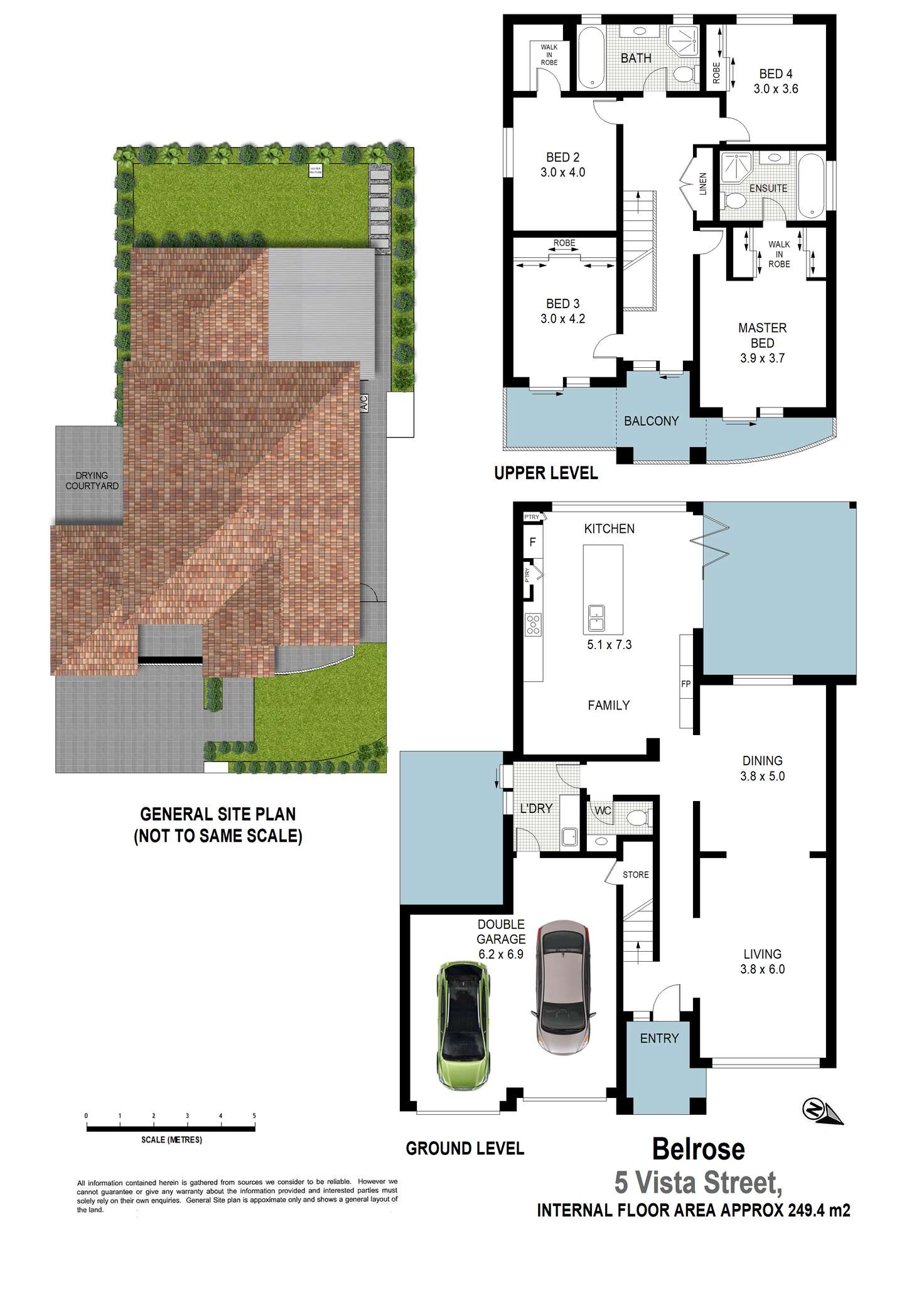 Floorplan of Homely house listing, 5 Vista Street, Belrose NSW 2085