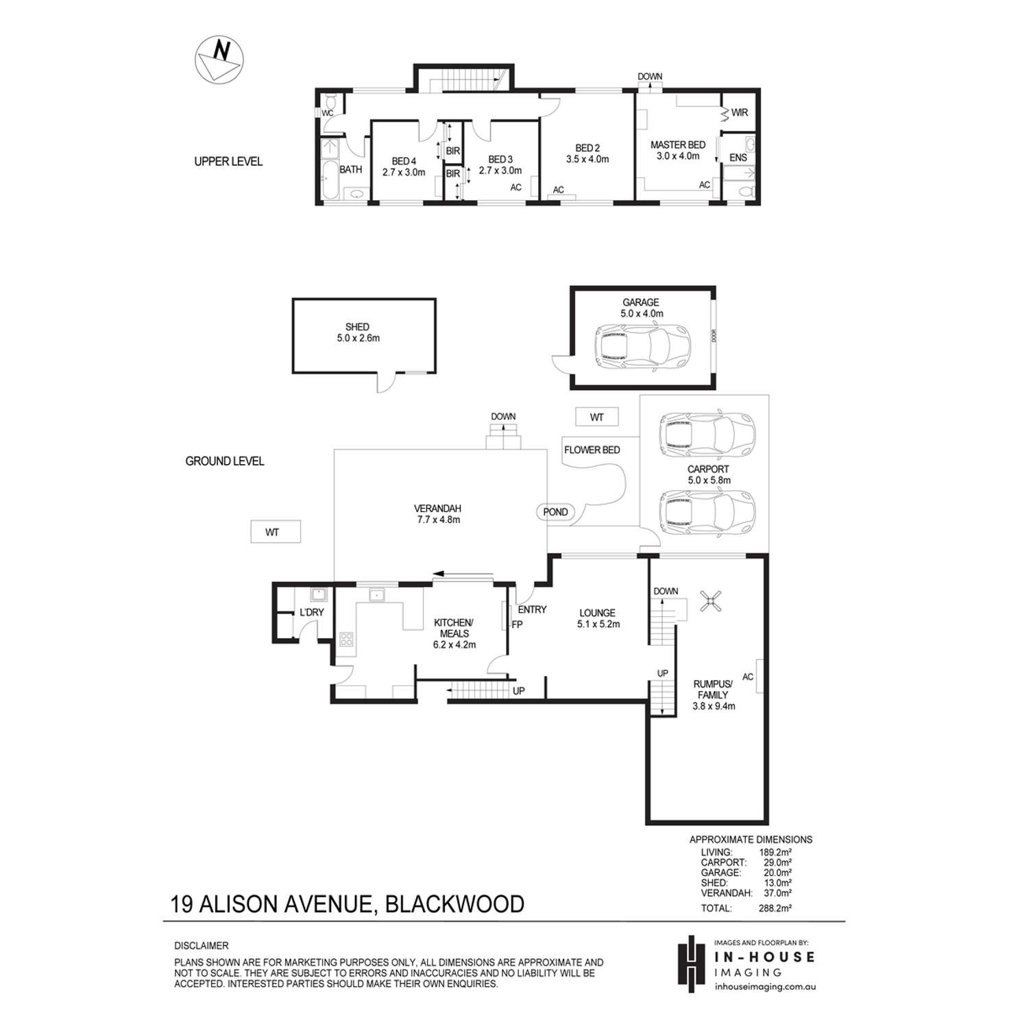 Floorplan of Homely house listing, 19 Alison Avenue, Blackwood SA 5051