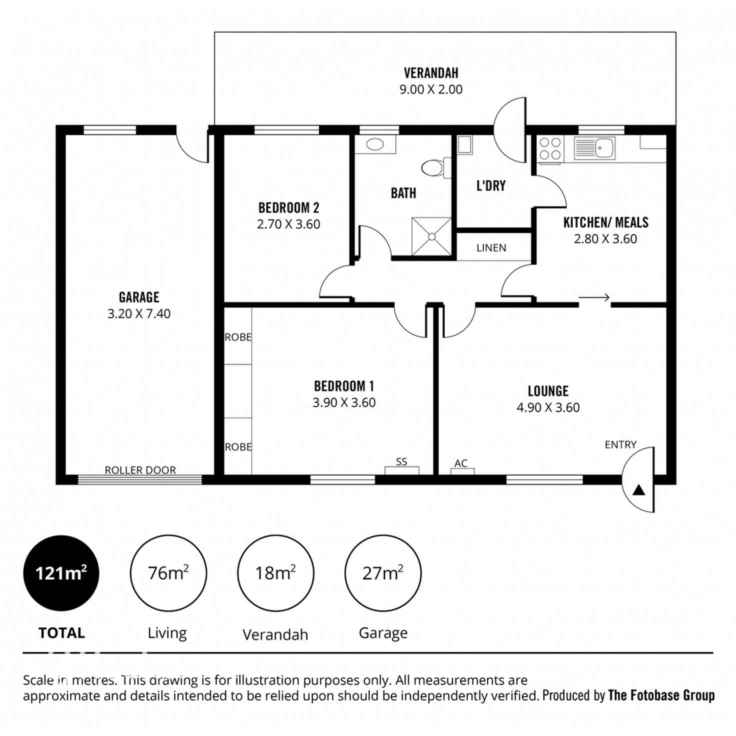 Floorplan of Homely house listing, 6 Vine Street, Magill SA 5072