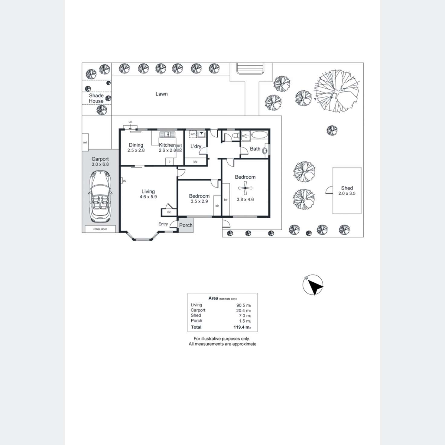 Floorplan of Homely unit listing, 4/257-261 Findon Road, Flinders Park SA 5025