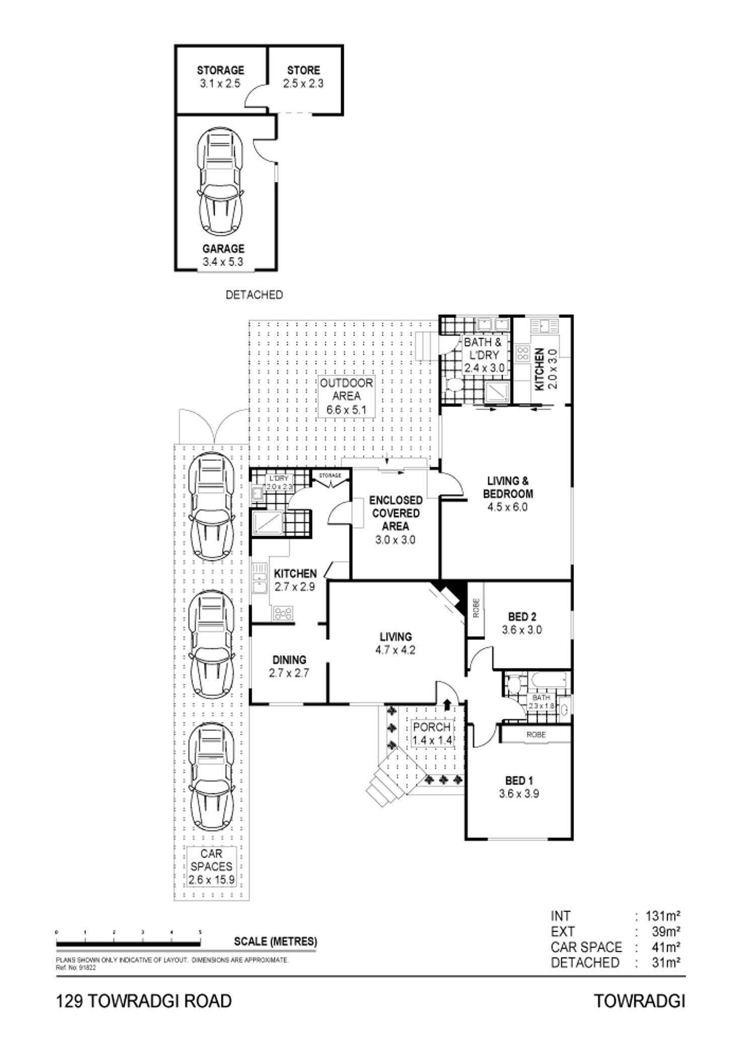 Floorplan of Homely house listing, 129 Towradgi Road, Towradgi NSW 2518