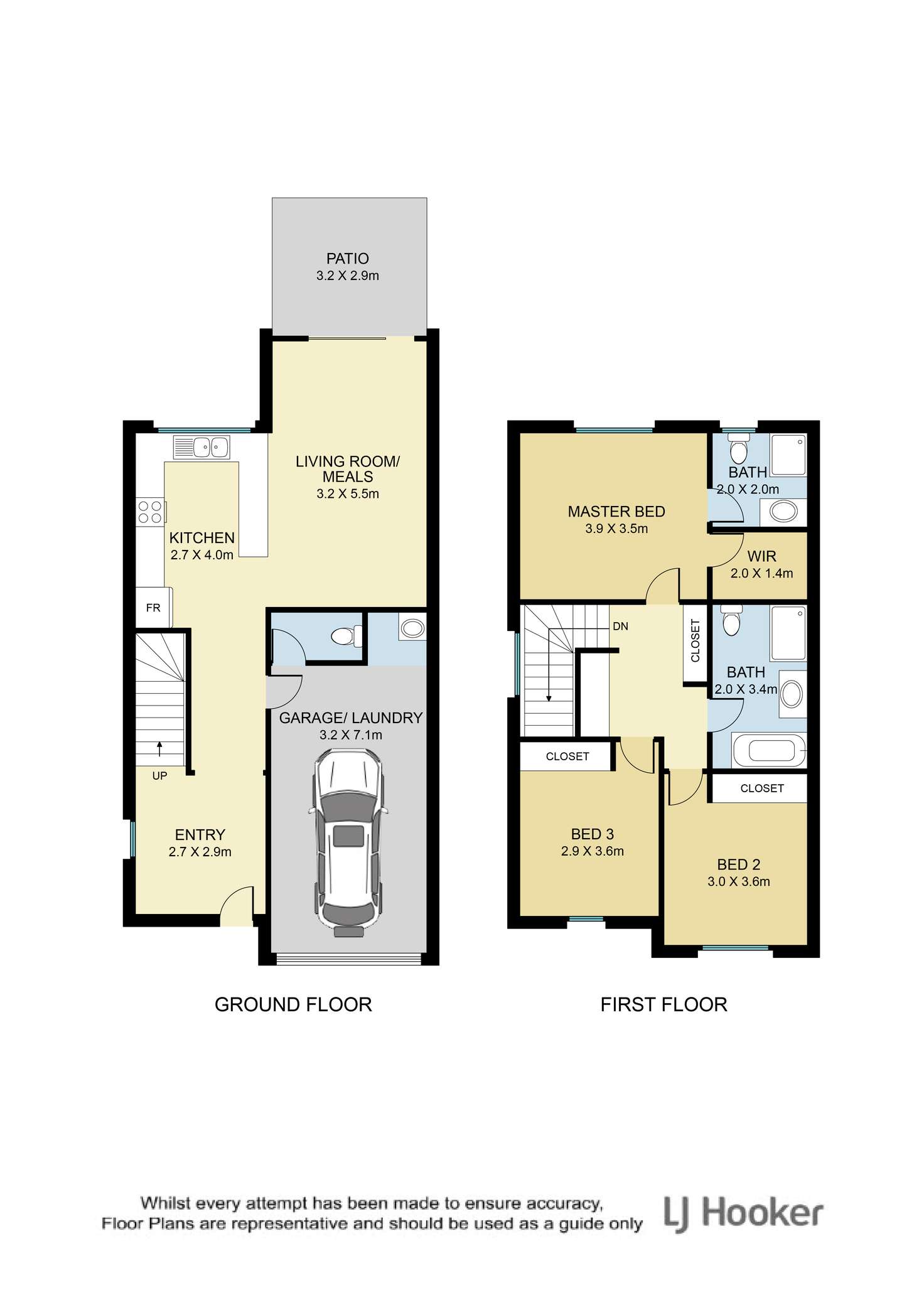 Floorplan of Homely townhouse listing, 58/30 Mercury Parade, Mango Hill QLD 4509