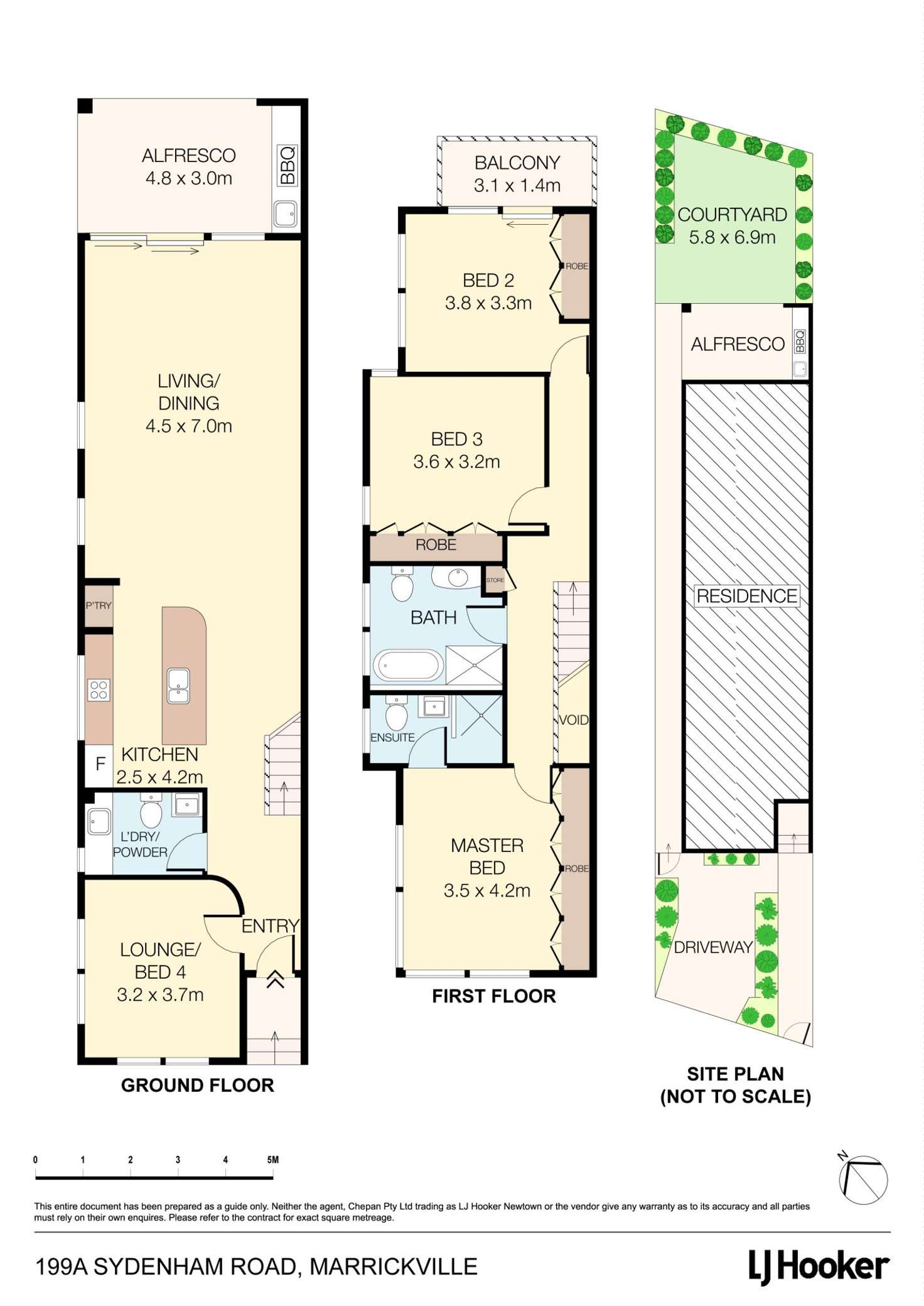 Floorplan of Homely house listing, 199A Sydenham Road, Marrickville NSW 2204