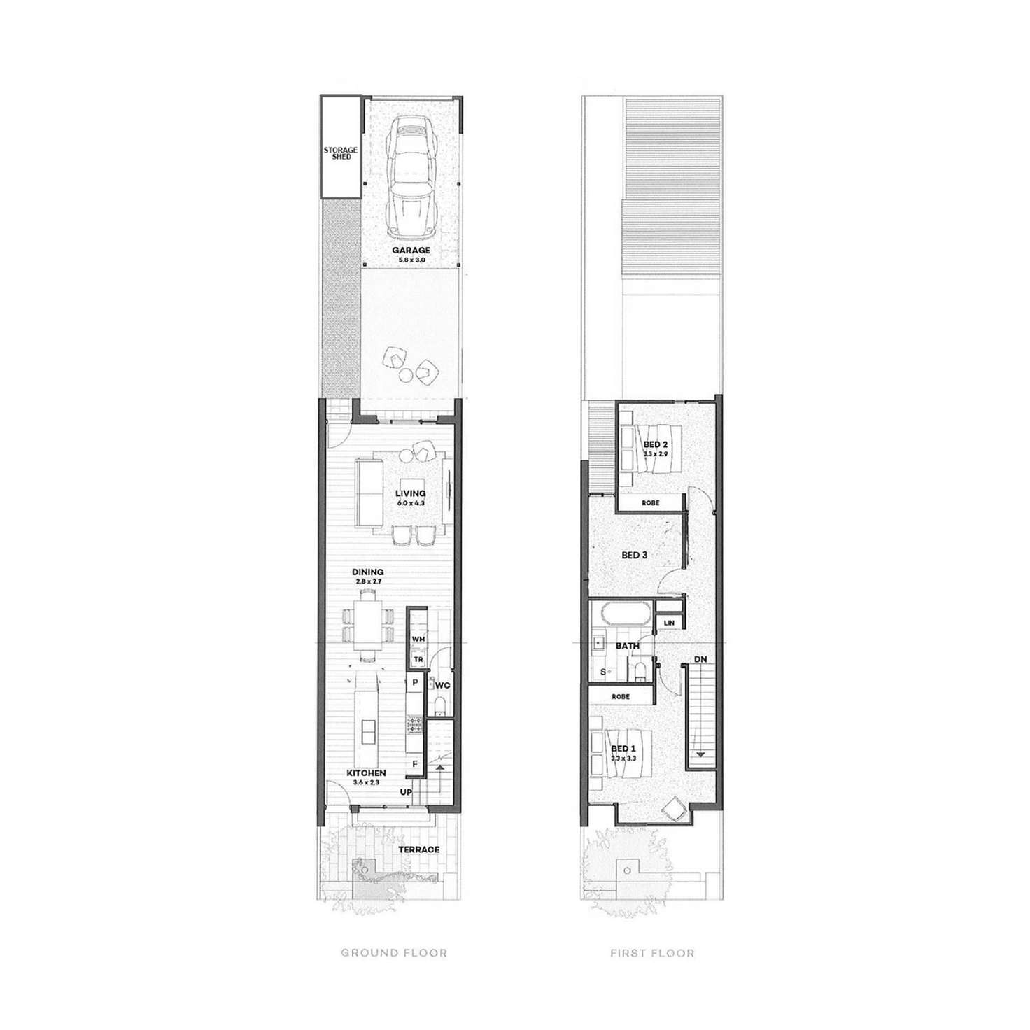 Floorplan of Homely house listing, 18 Symon Lane, West Lakes SA 5021