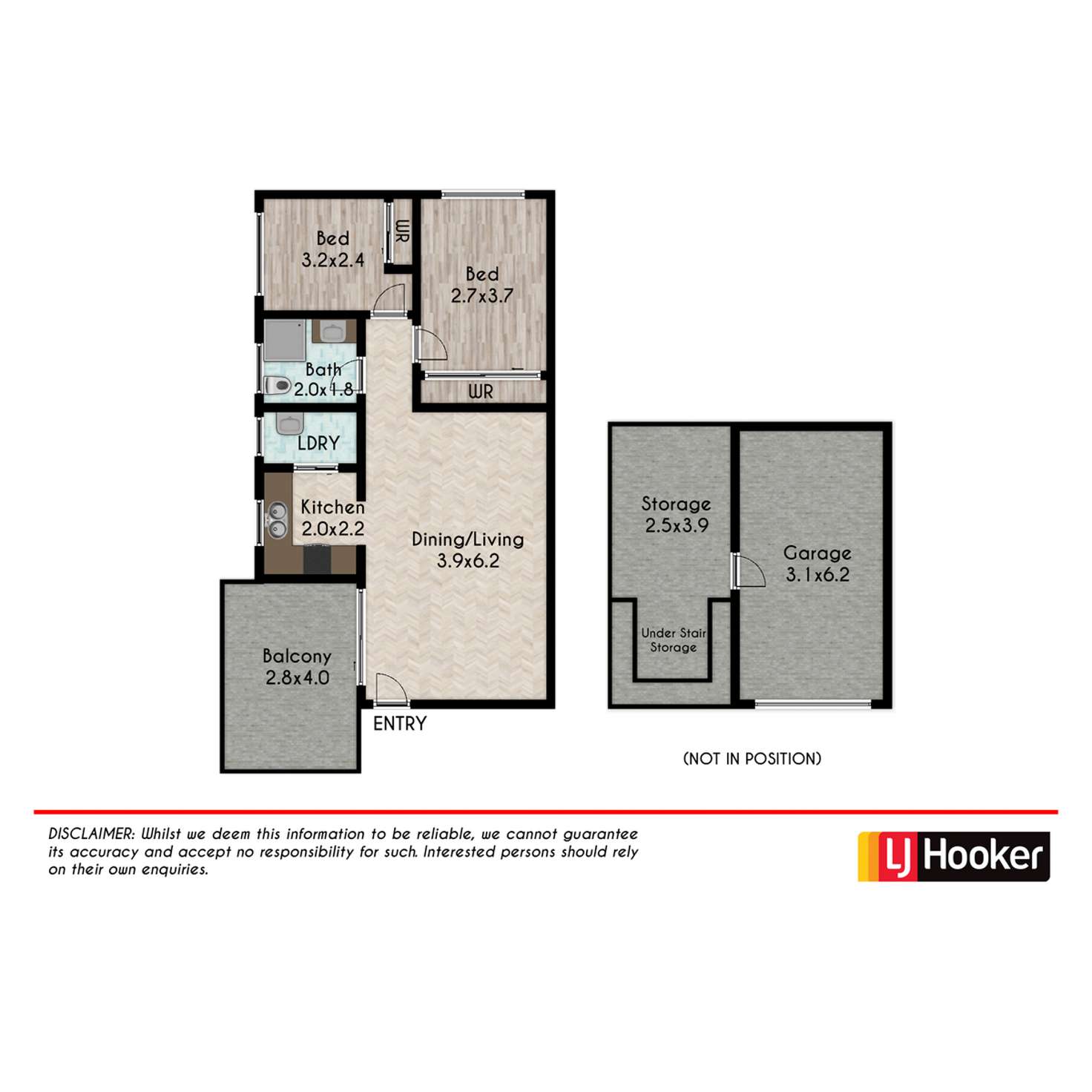 Floorplan of Homely unit listing, 3/16 Luxford Road, Mount Druitt NSW 2770