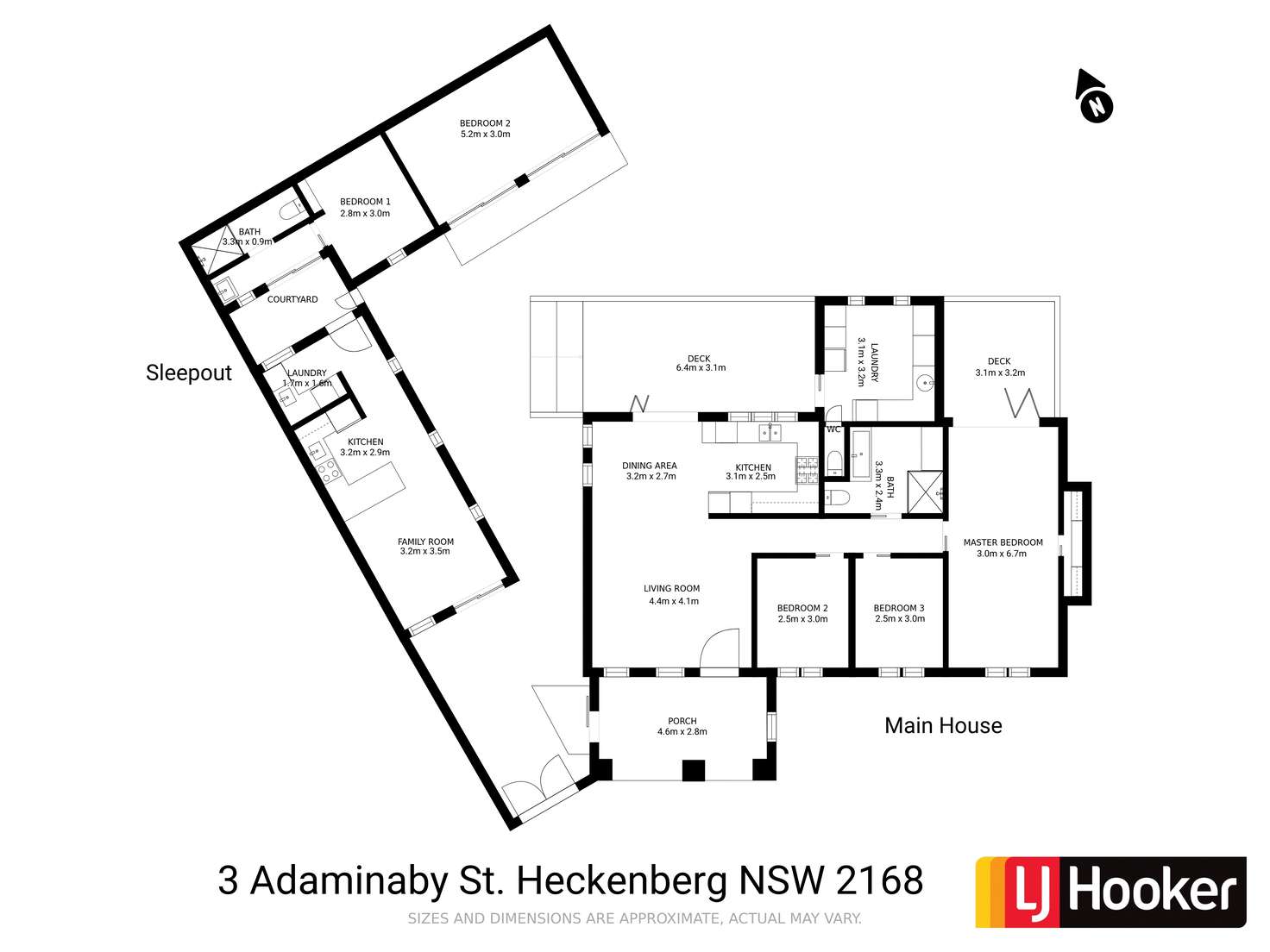 Floorplan of Homely house listing, 3 Adaminaby Street, Heckenberg NSW 2168