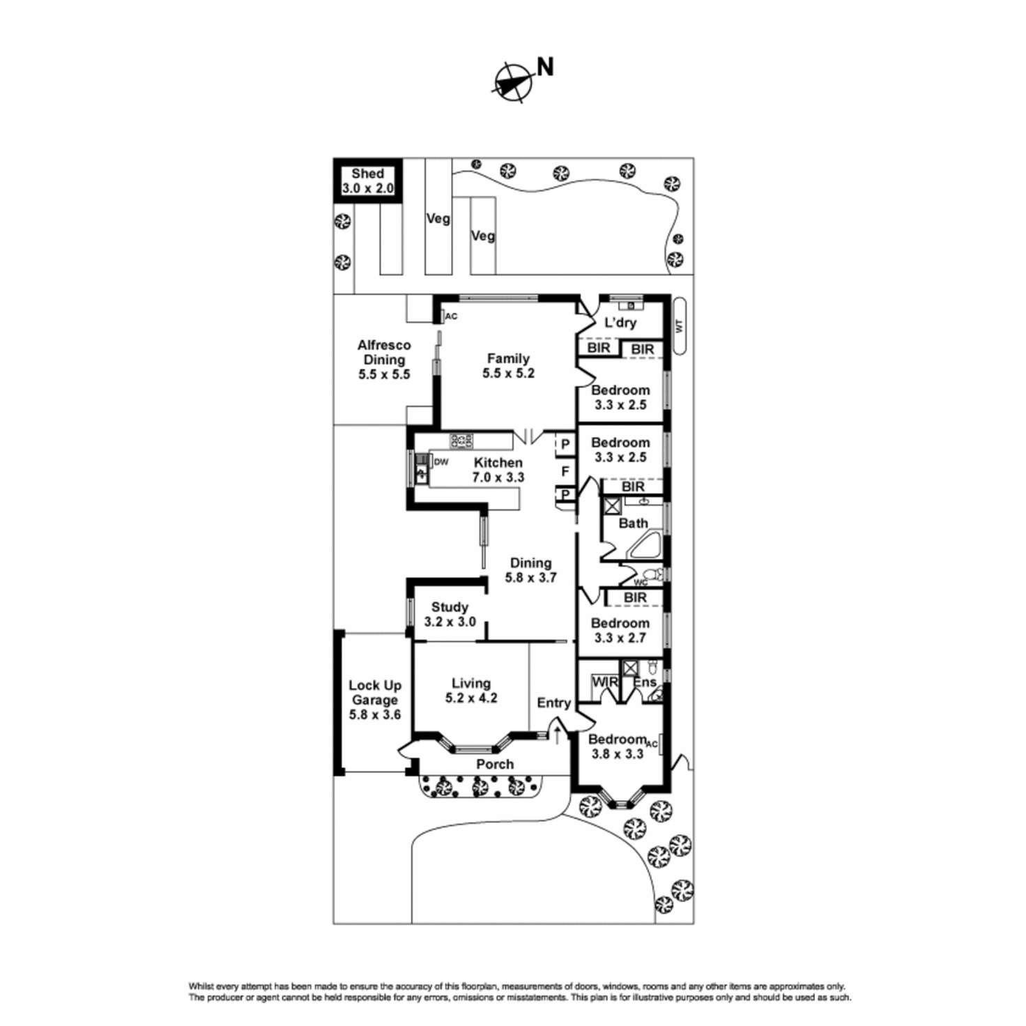 Floorplan of Homely house listing, 8 Brown Avenue, Altona Meadows VIC 3028