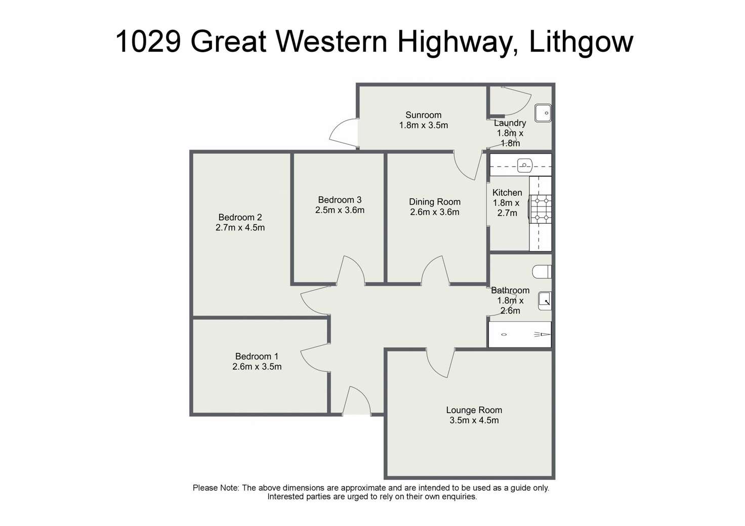 Floorplan of Homely house listing, 1029 Great Western Highway, Lithgow NSW 2790