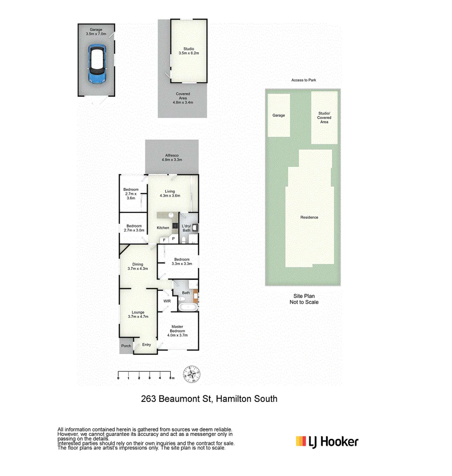 Floorplan of Homely house listing, 263 Beaumont Street, Hamilton South NSW 2303