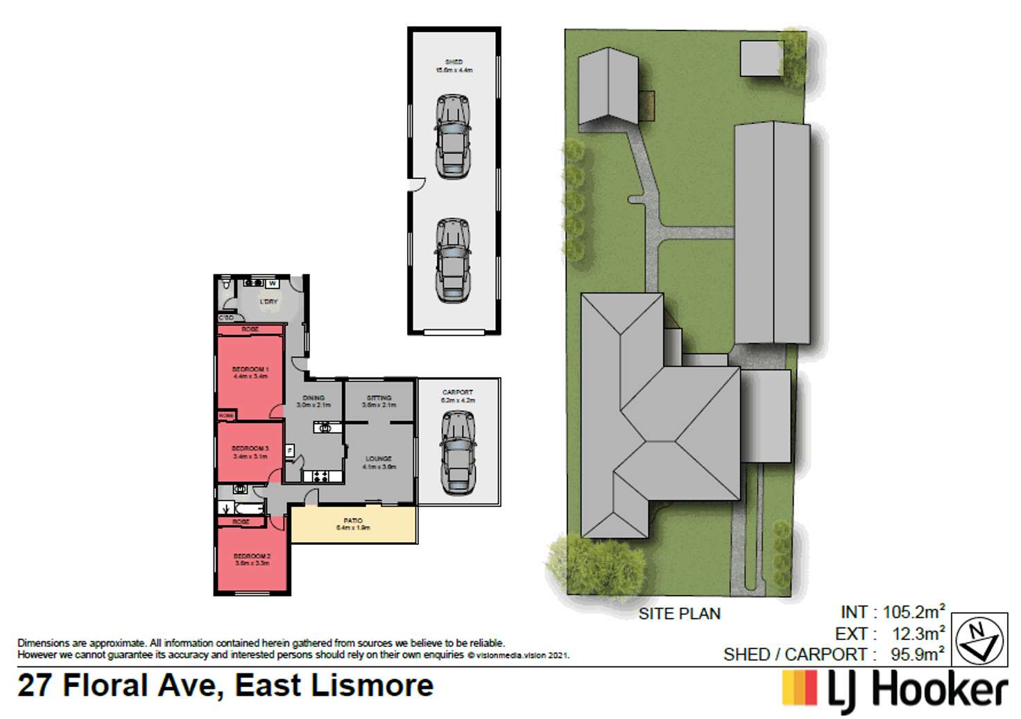 Floorplan of Homely house listing, 27 Floral Avenue, East Lismore NSW 2480