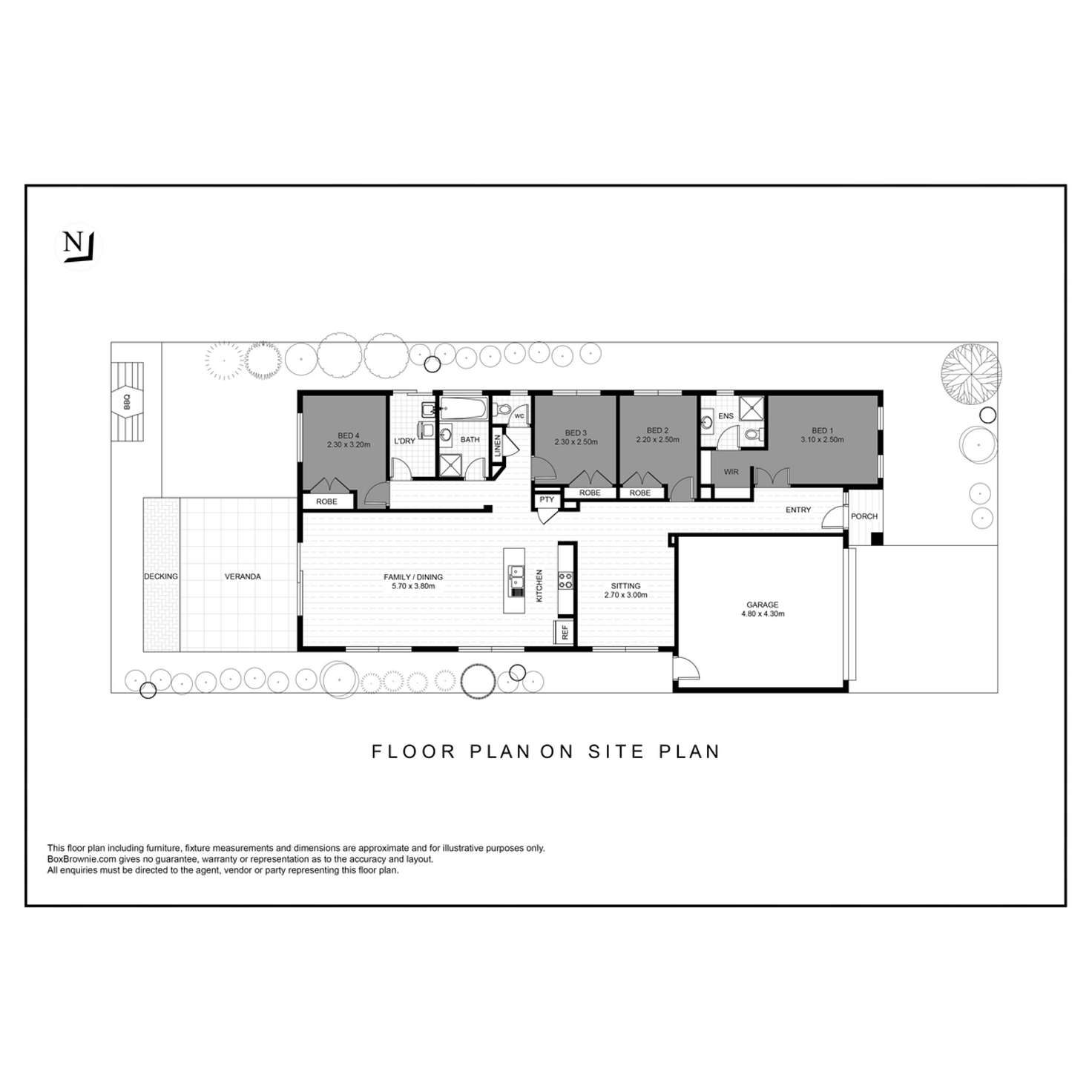 Floorplan of Homely house listing, 14 Seafarer Way, Sanctuary Lakes VIC 3030