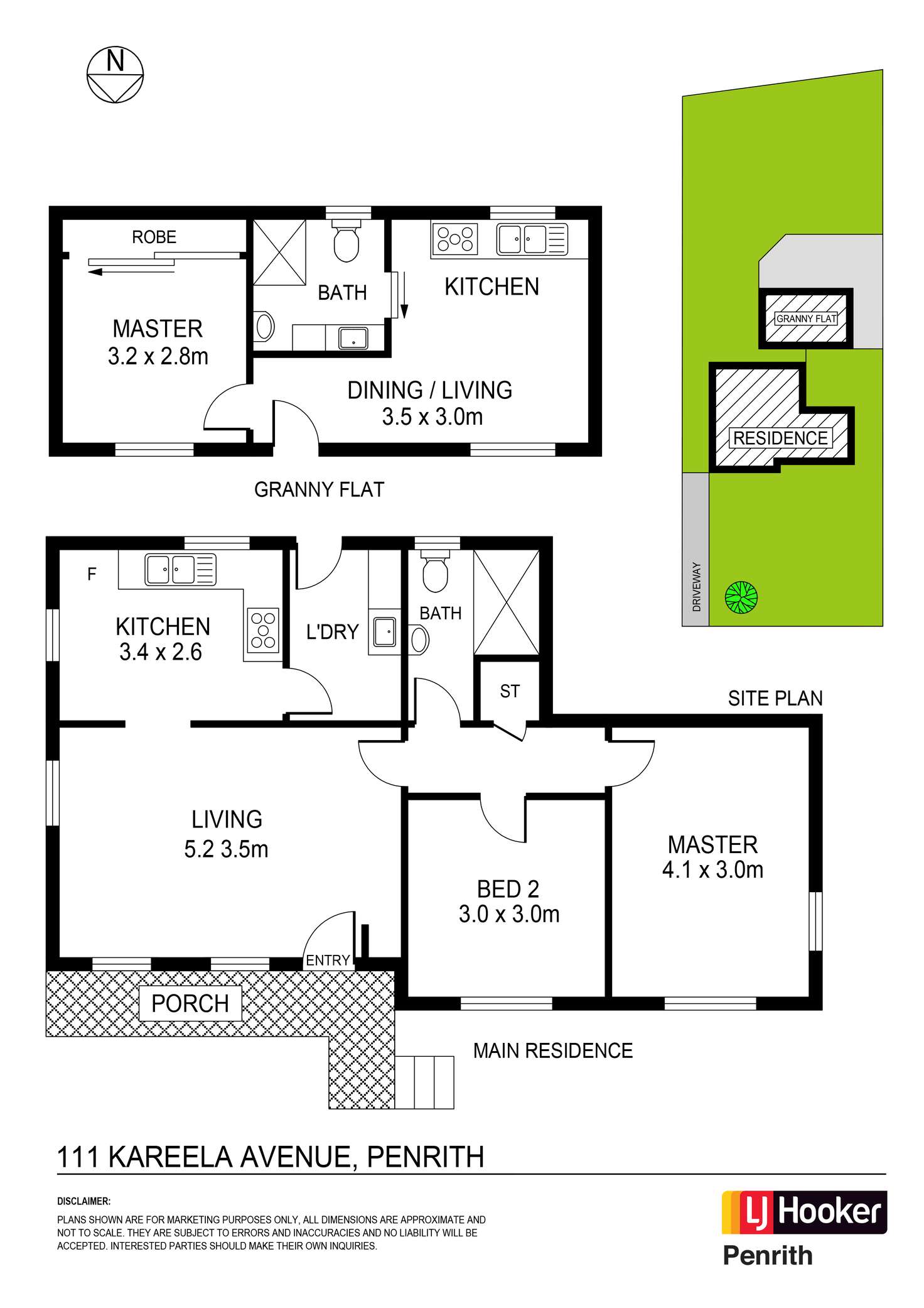 Floorplan of Homely house listing, 111 Kareela Avenue, Penrith NSW 2750