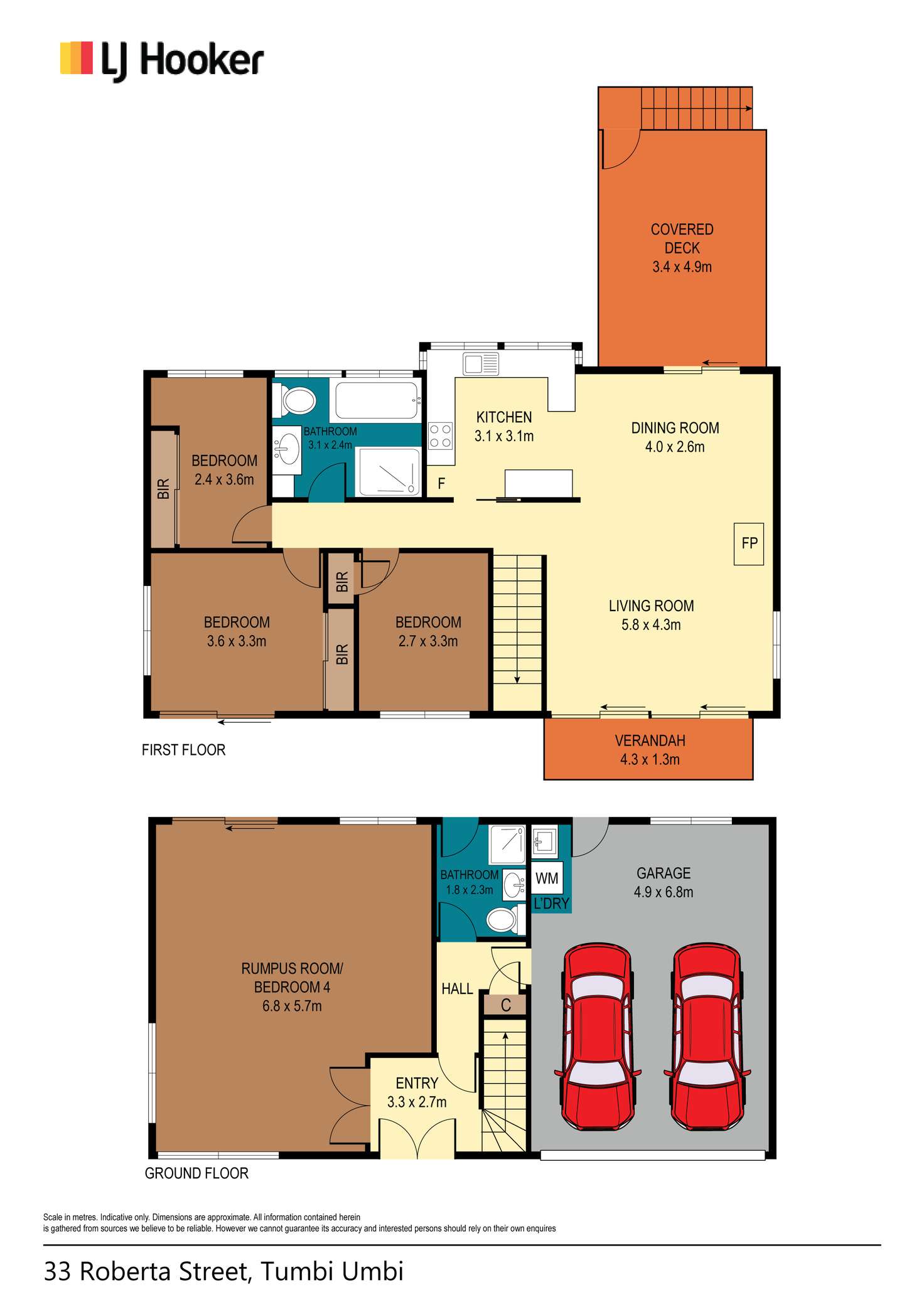 Floorplan of Homely house listing, 33 Roberta Street, Tumbi Umbi NSW 2261