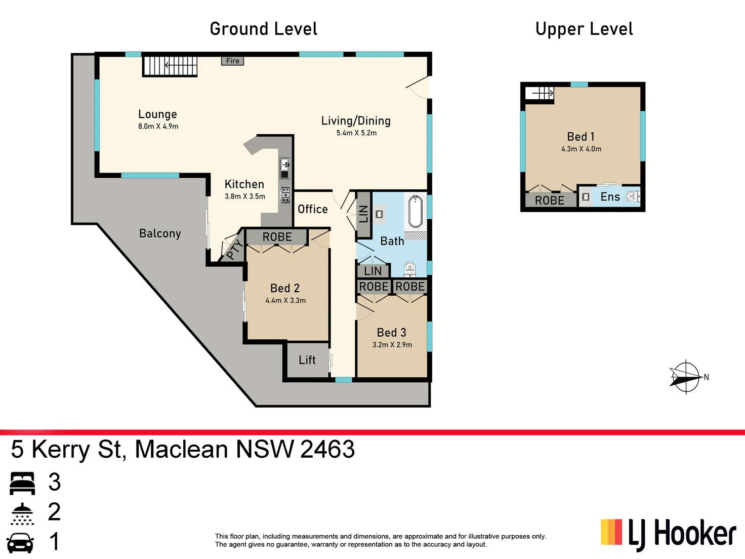 Floorplan of Homely house listing, 5 Kerry Street, Maclean NSW 2463