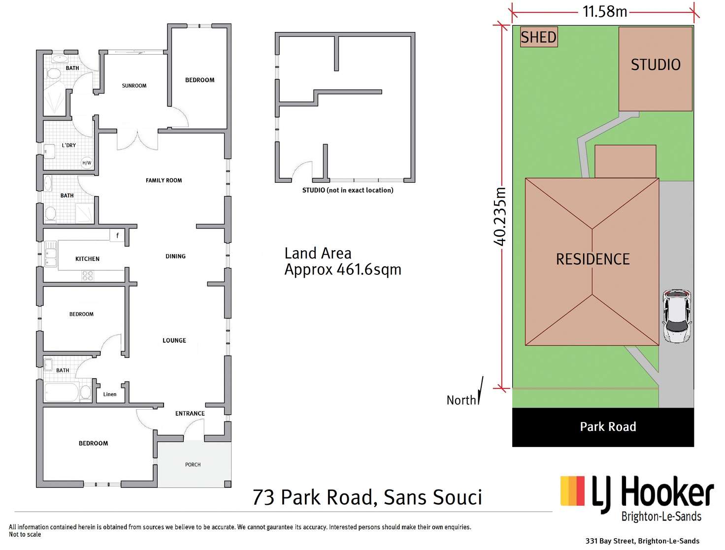 Floorplan of Homely house listing, 73 Park Road, Sans Souci NSW 2219