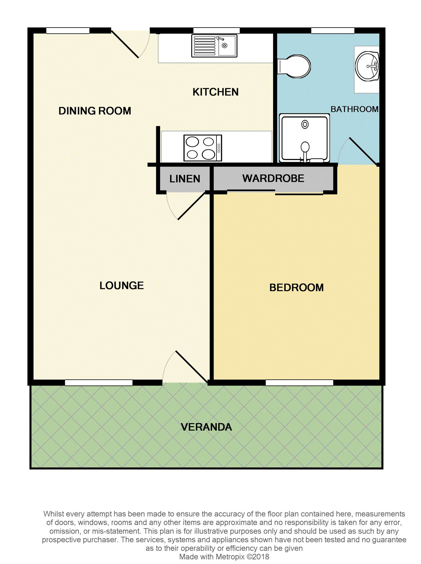 Floorplan of Homely apartment listing, 2/62 Selwyn Street, Merewether NSW 2291