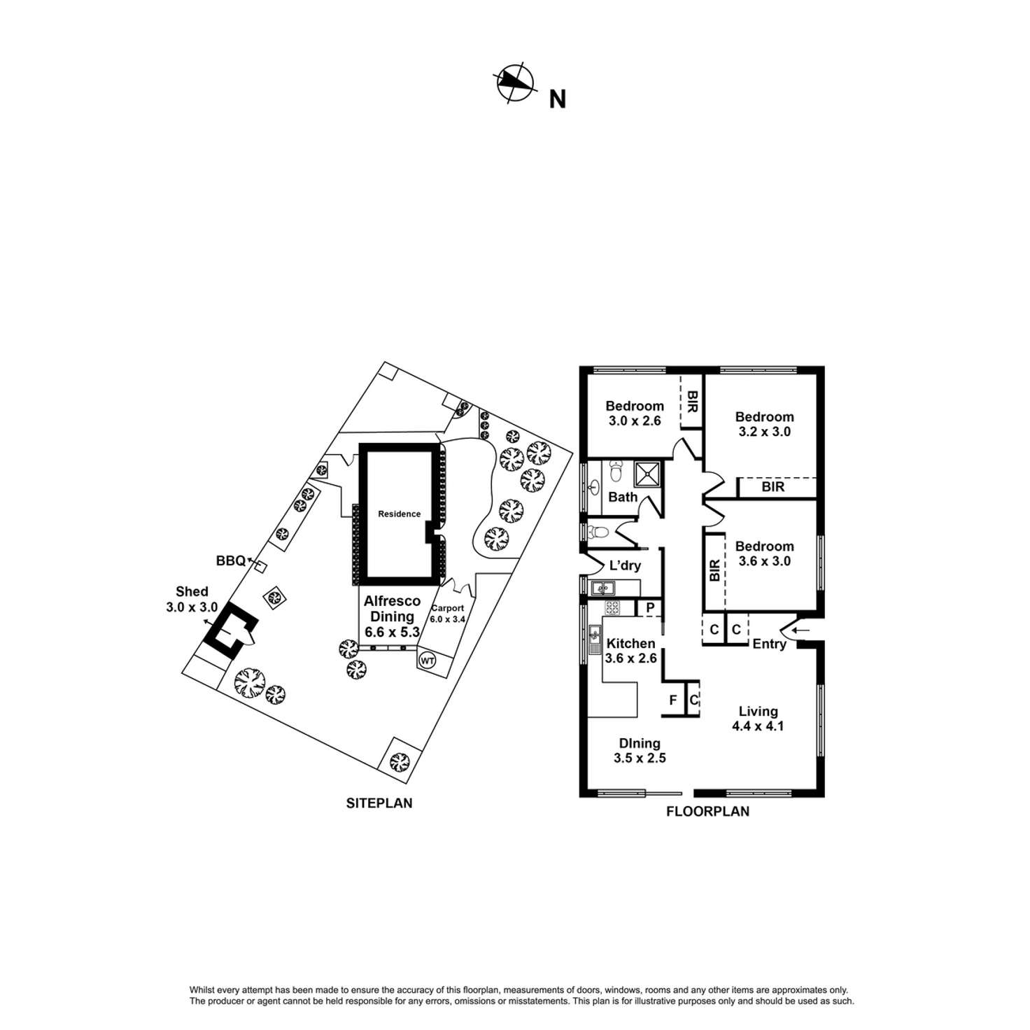 Floorplan of Homely house listing, 36 Sier Avenue, Hoppers Crossing VIC 3029